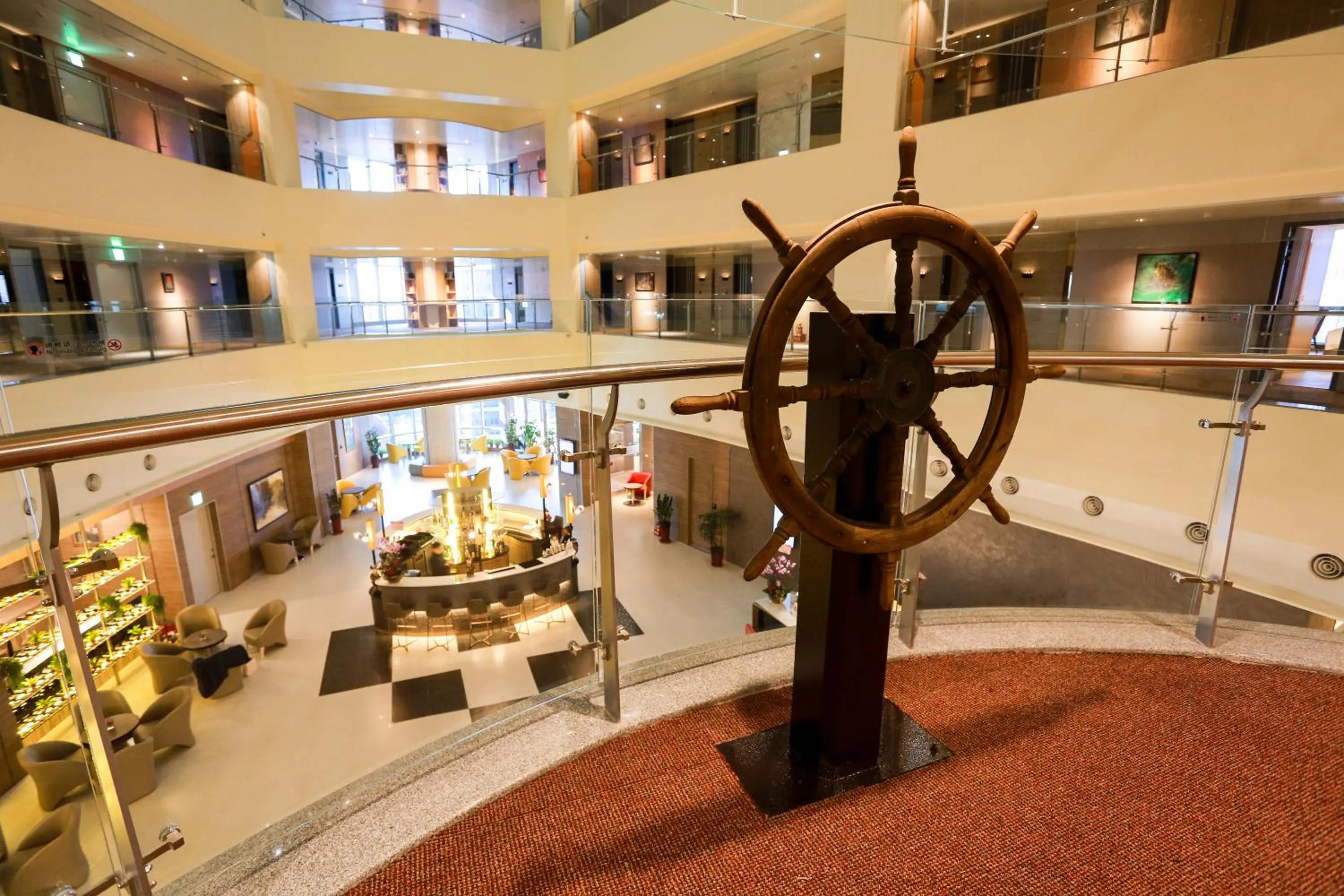 Decorative detail in AJ Hotel Hsinchu