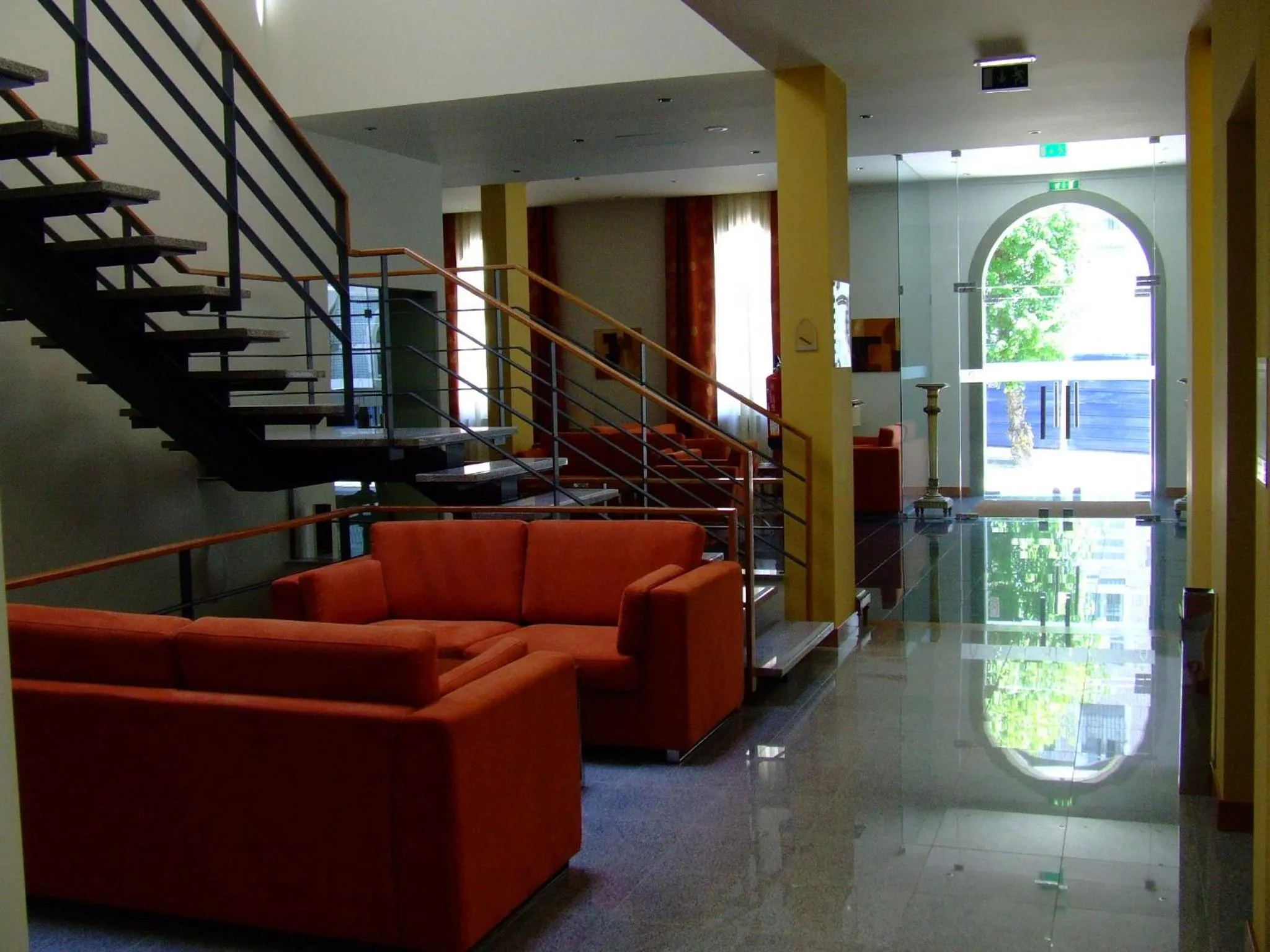 Lobby or reception in Hotel Apartamentos Geres Ribeiro