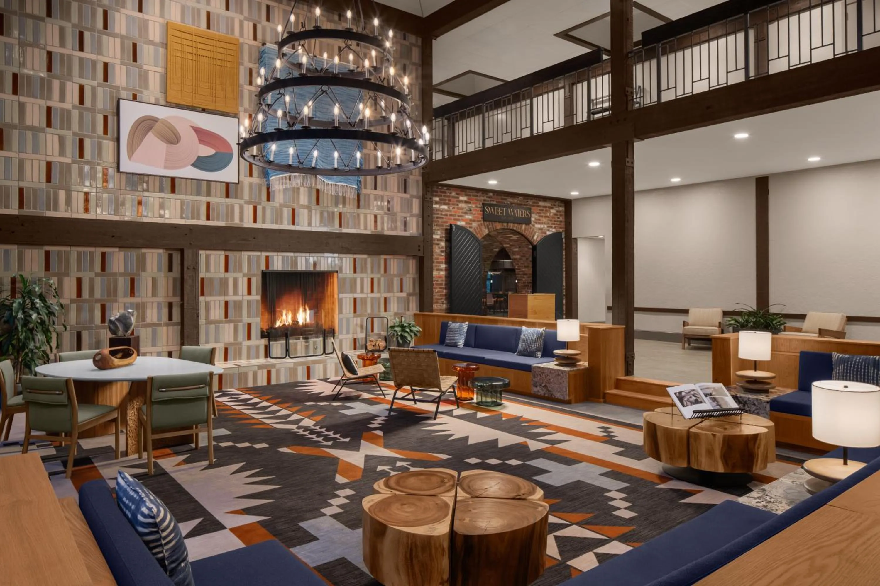 Lobby or reception in Valley River Inn