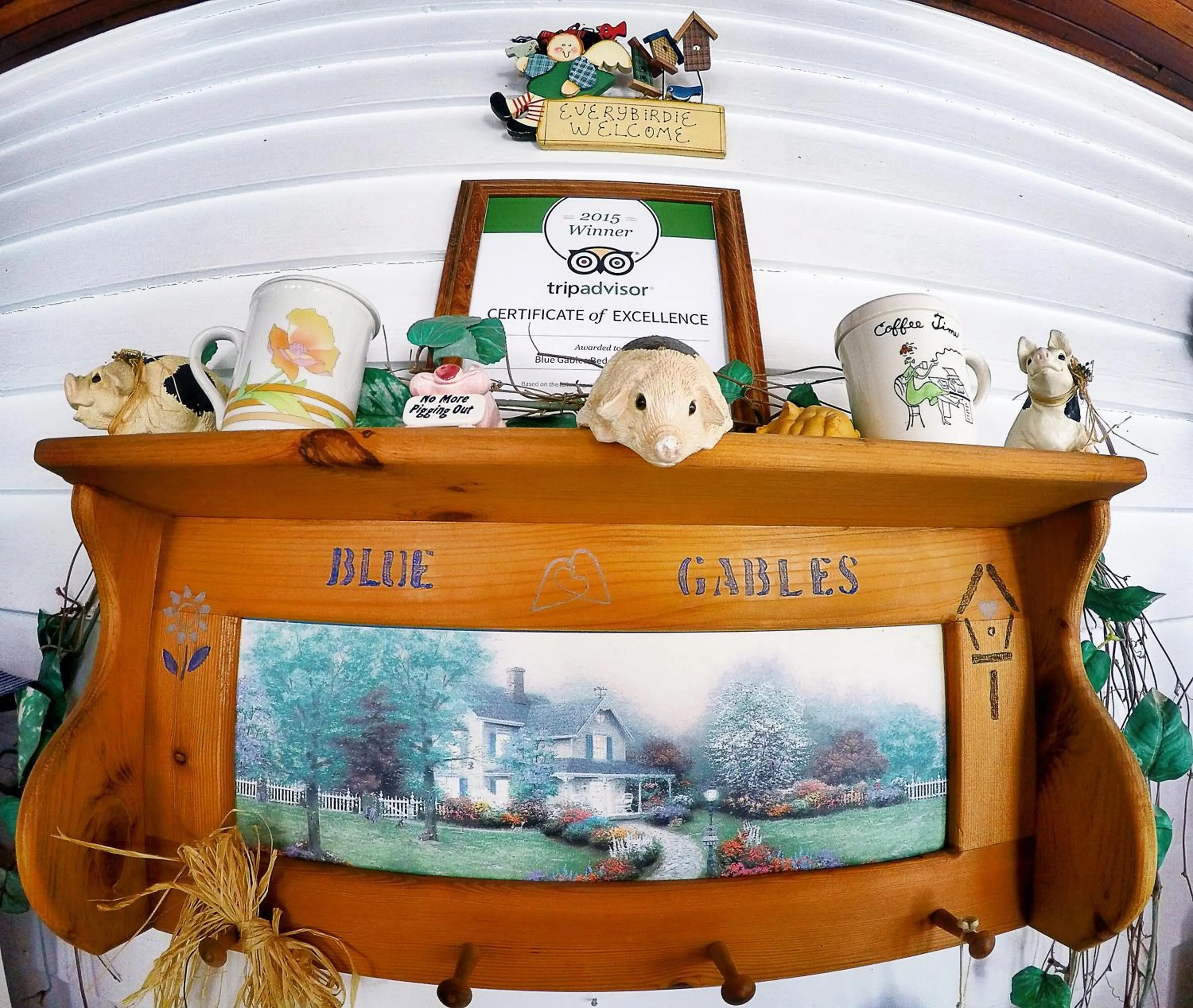 Lobby or reception in Blue Gables Bed and Breakfast