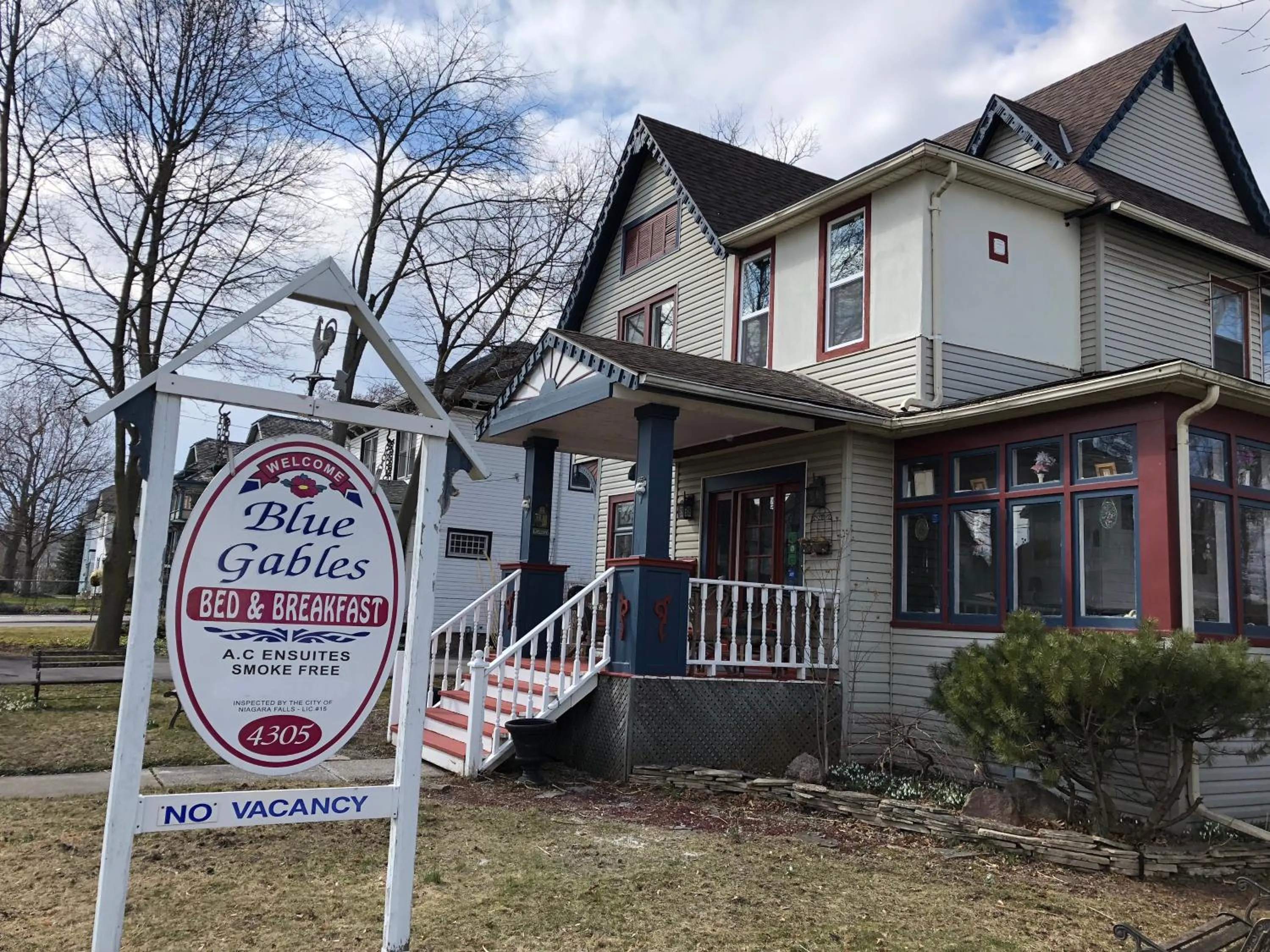 Property logo or sign in Blue Gables Bed and Breakfast