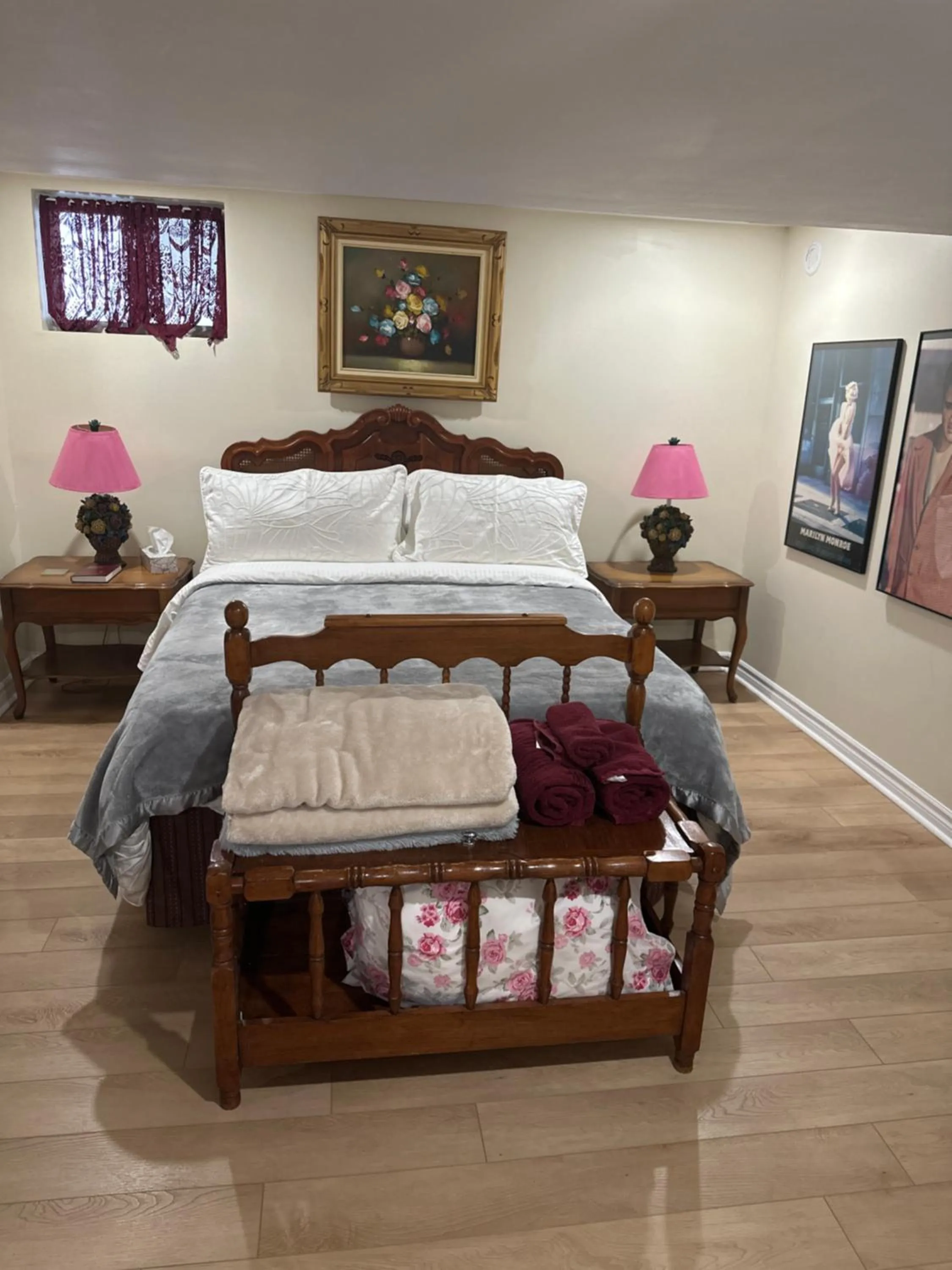 Bed in Blue Gables Bed and Breakfast