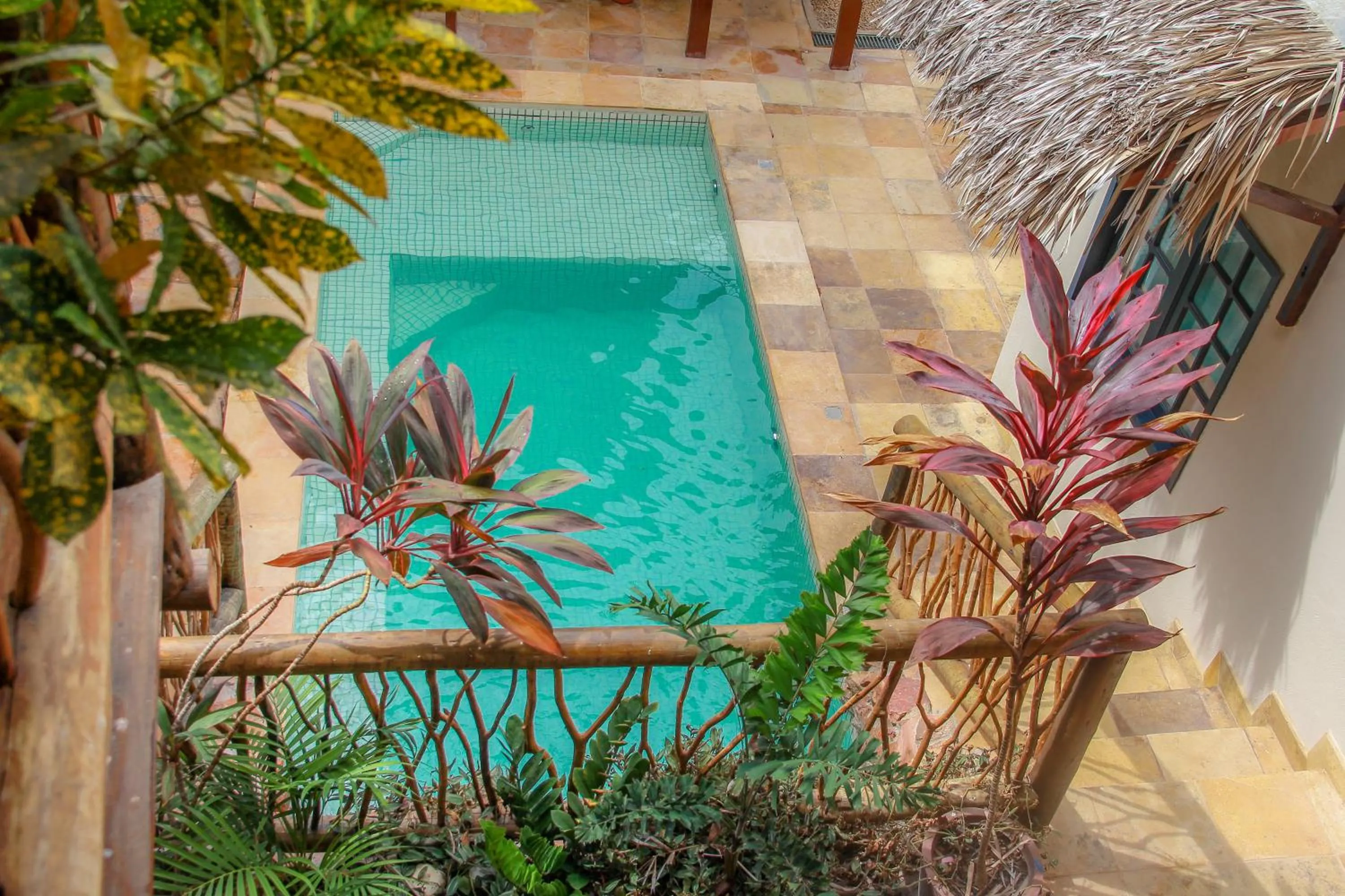 Swimming pool in Azul Pousada