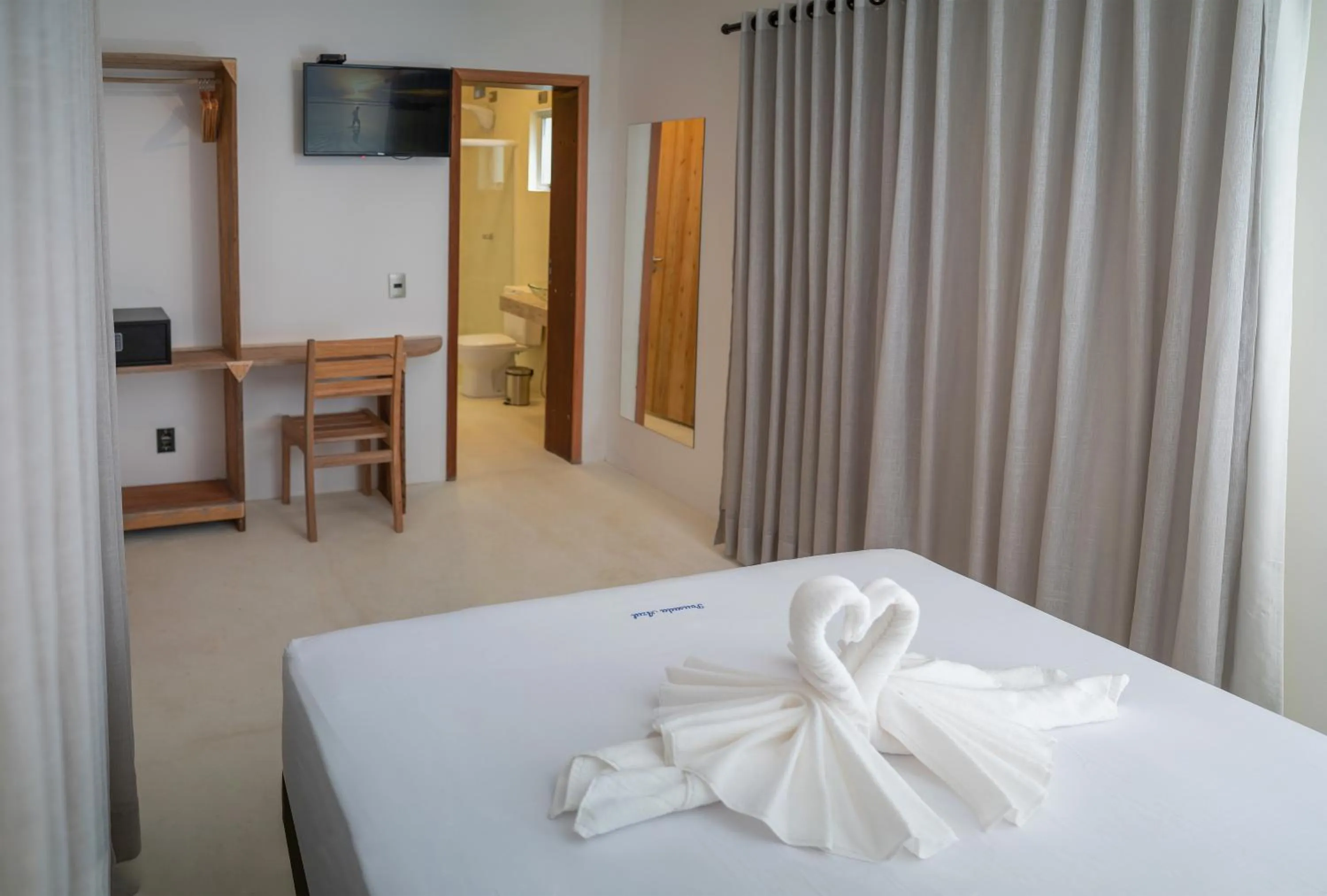 Bedroom, Bed in Azul Pousada