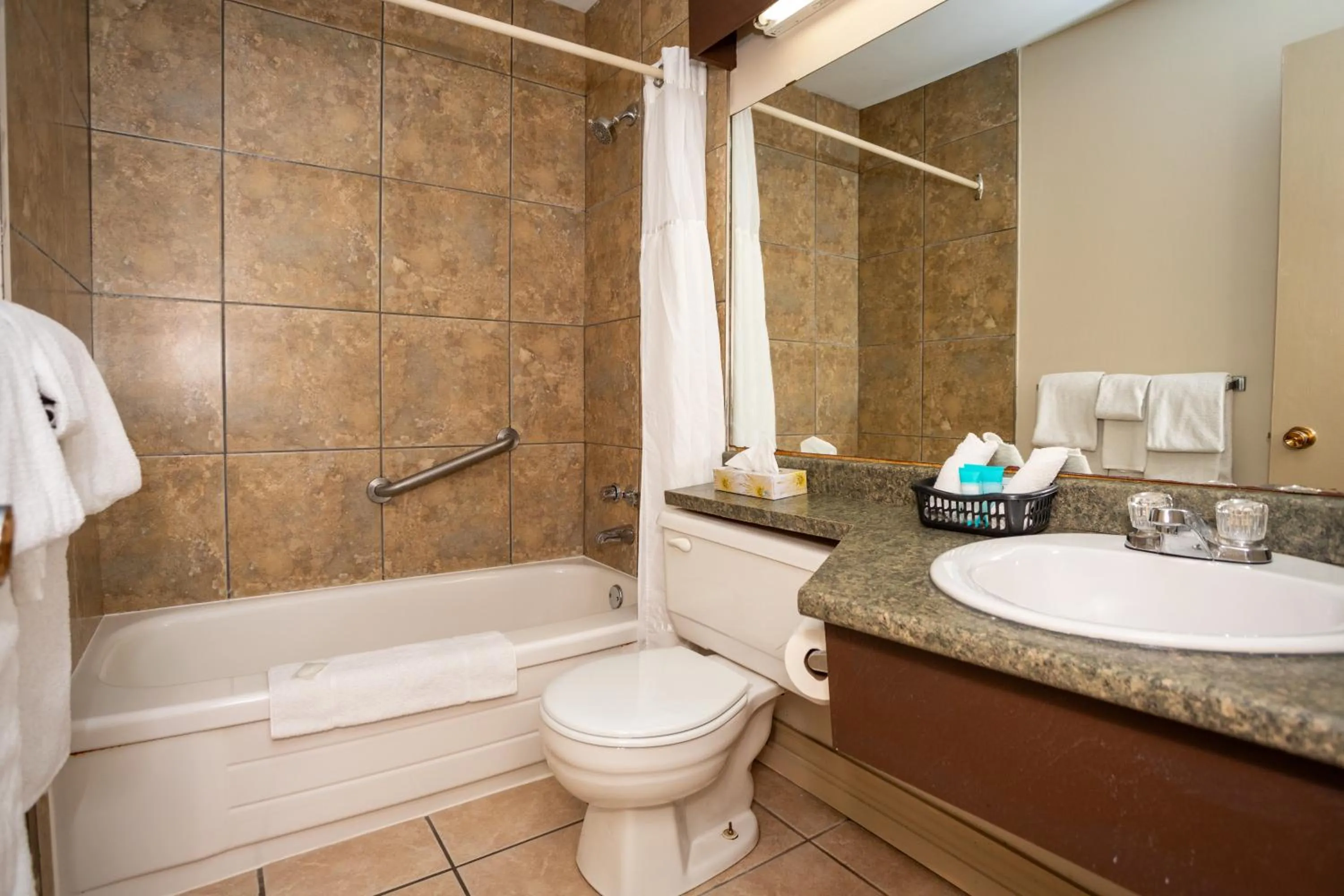 Bathroom in Canadas Best Value Inn & Suites-Charlottetown