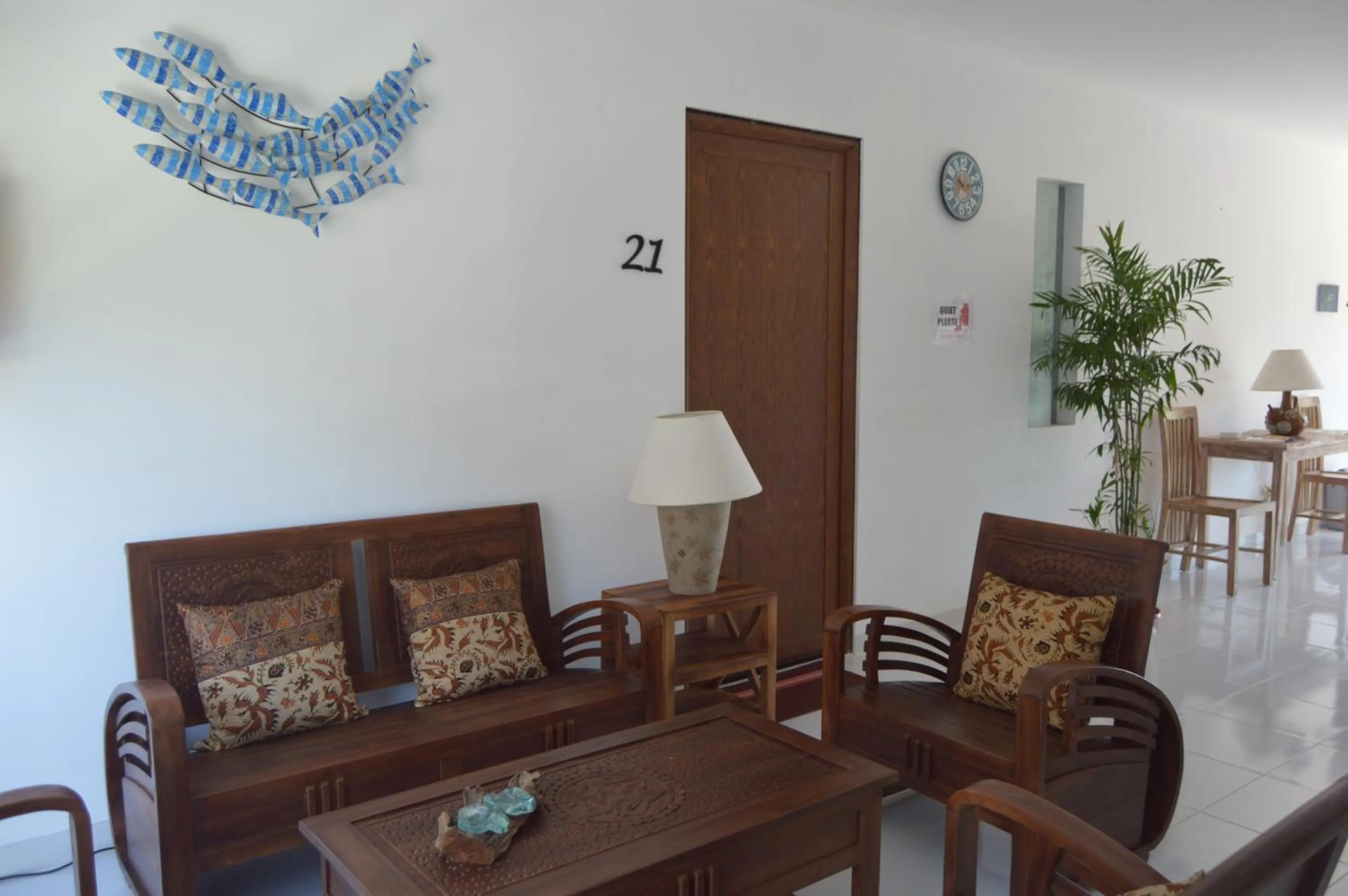 Seating area in Askara Guest House & Hostel