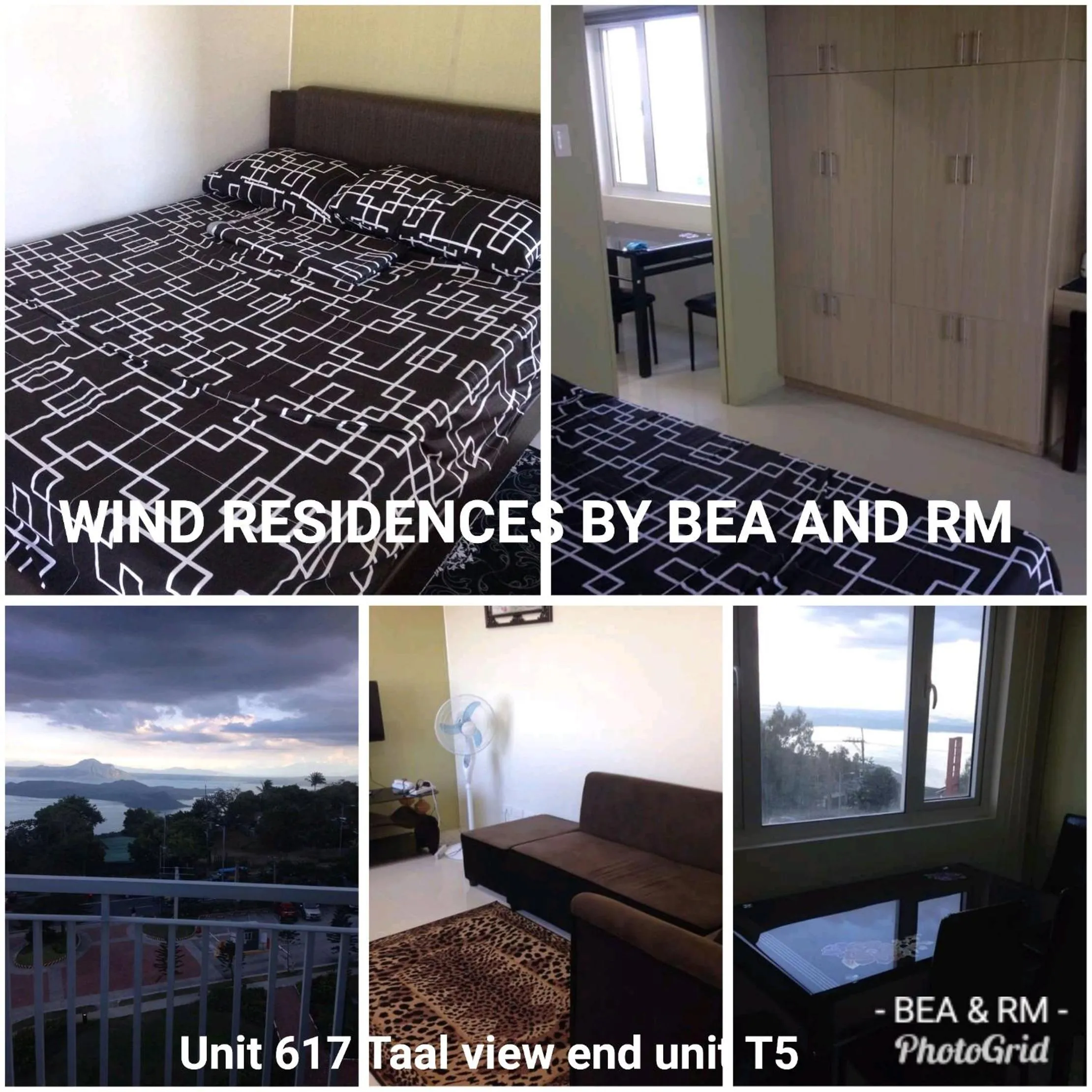 Bed in Wind Residences by Bea and RM
