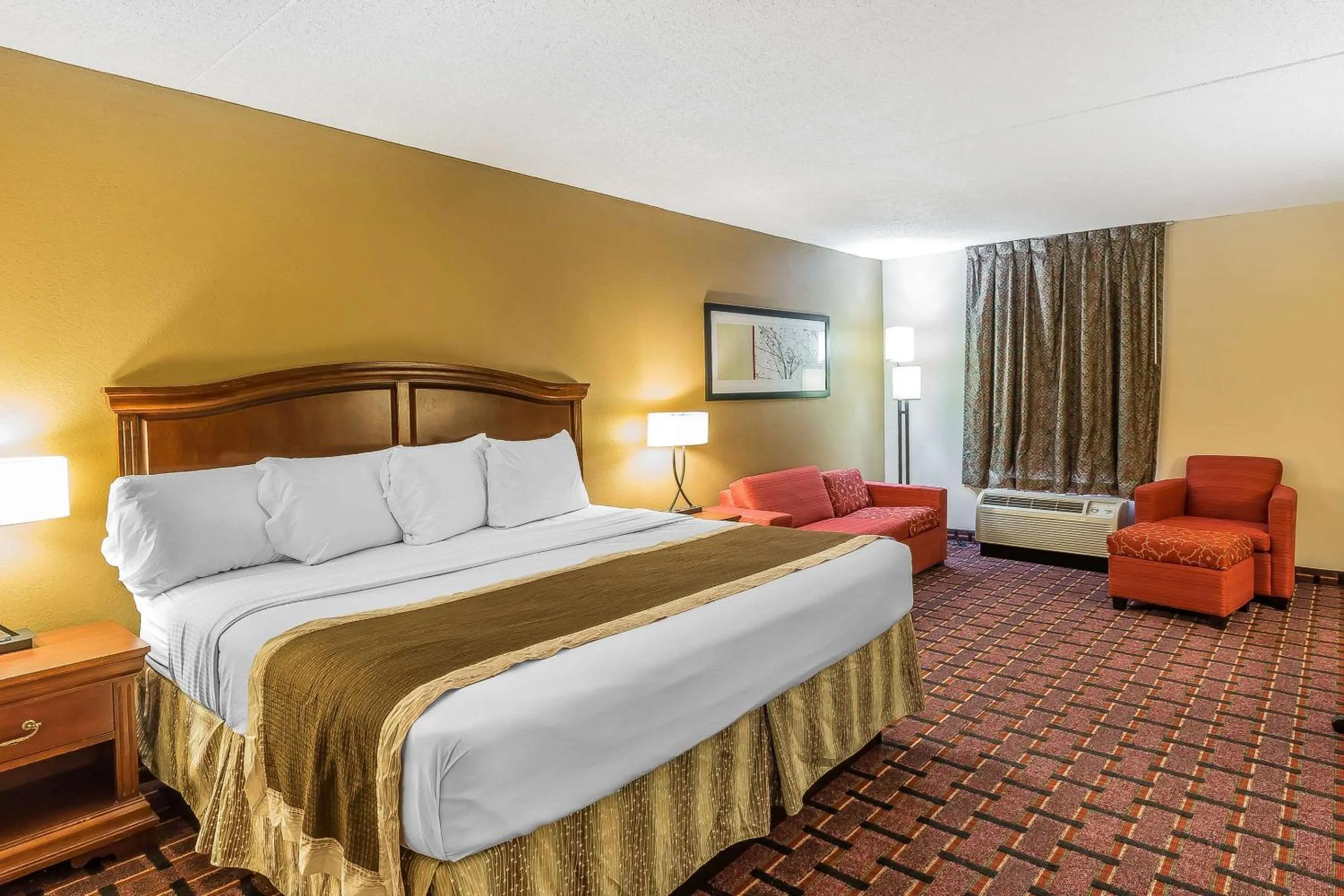 Photo of the whole room, Bed in Rodeway Inn Knoxville East