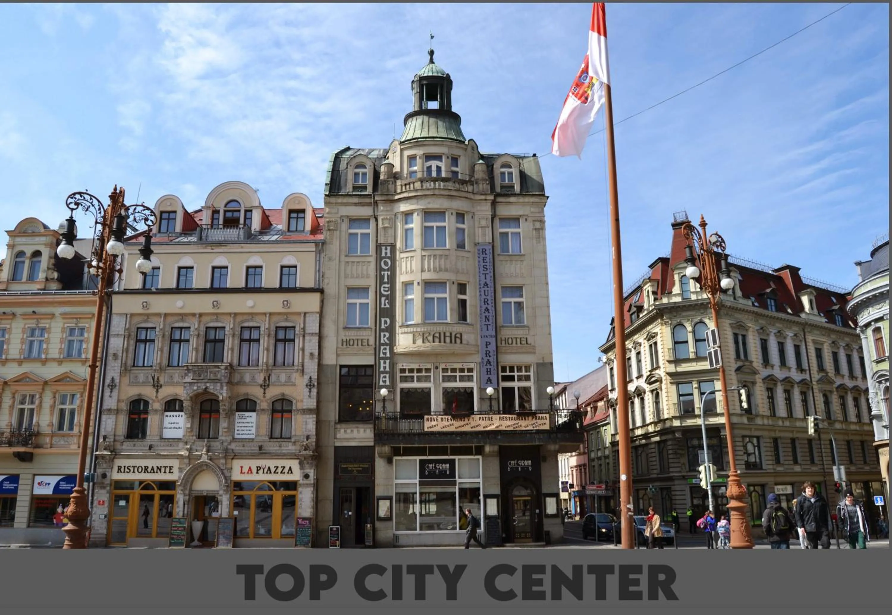 Property building in Hotel Praha Liberec