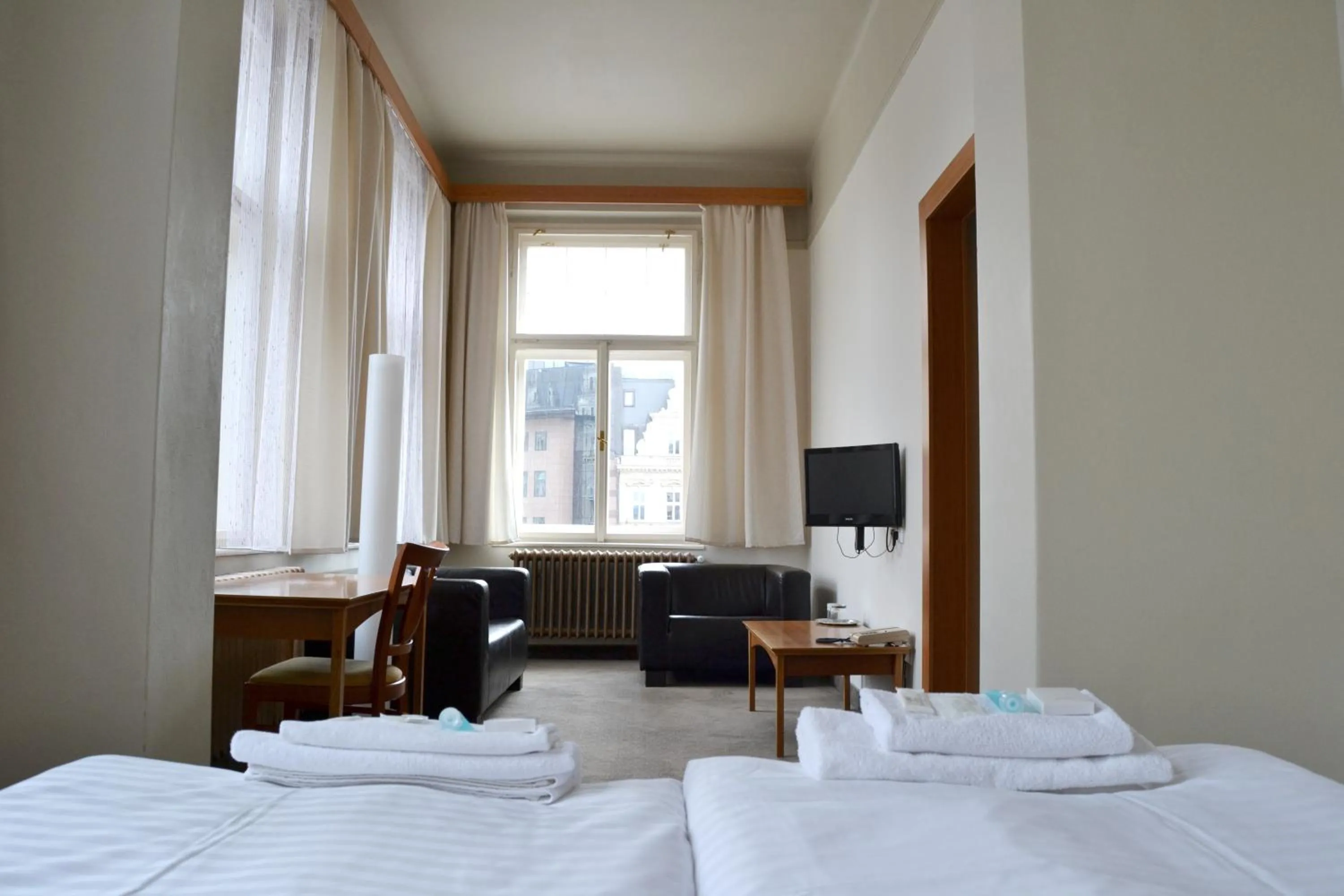 Photo of the whole room, Bed in Hotel Praha Liberec