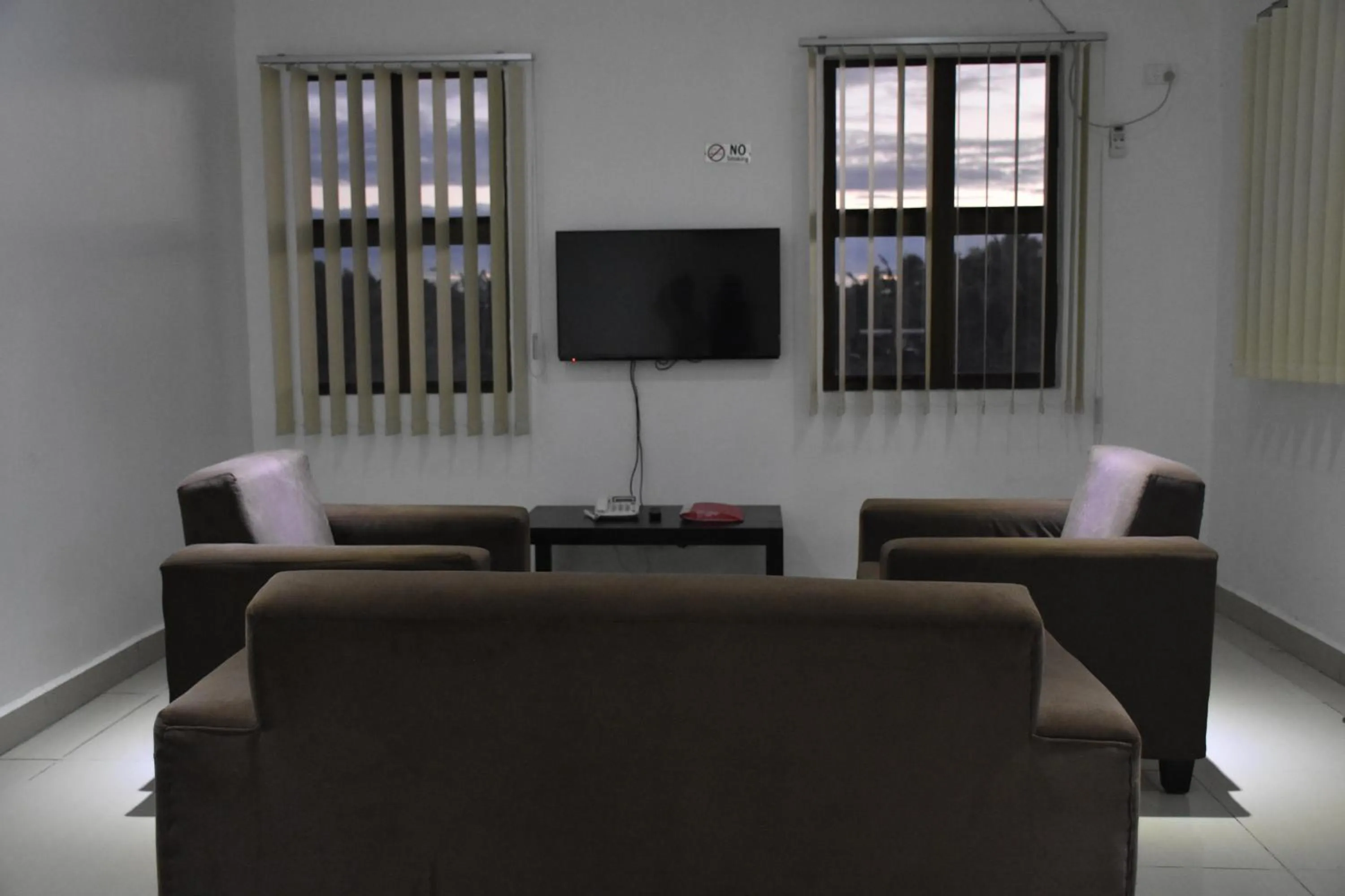 Seating area in Best View Apartments