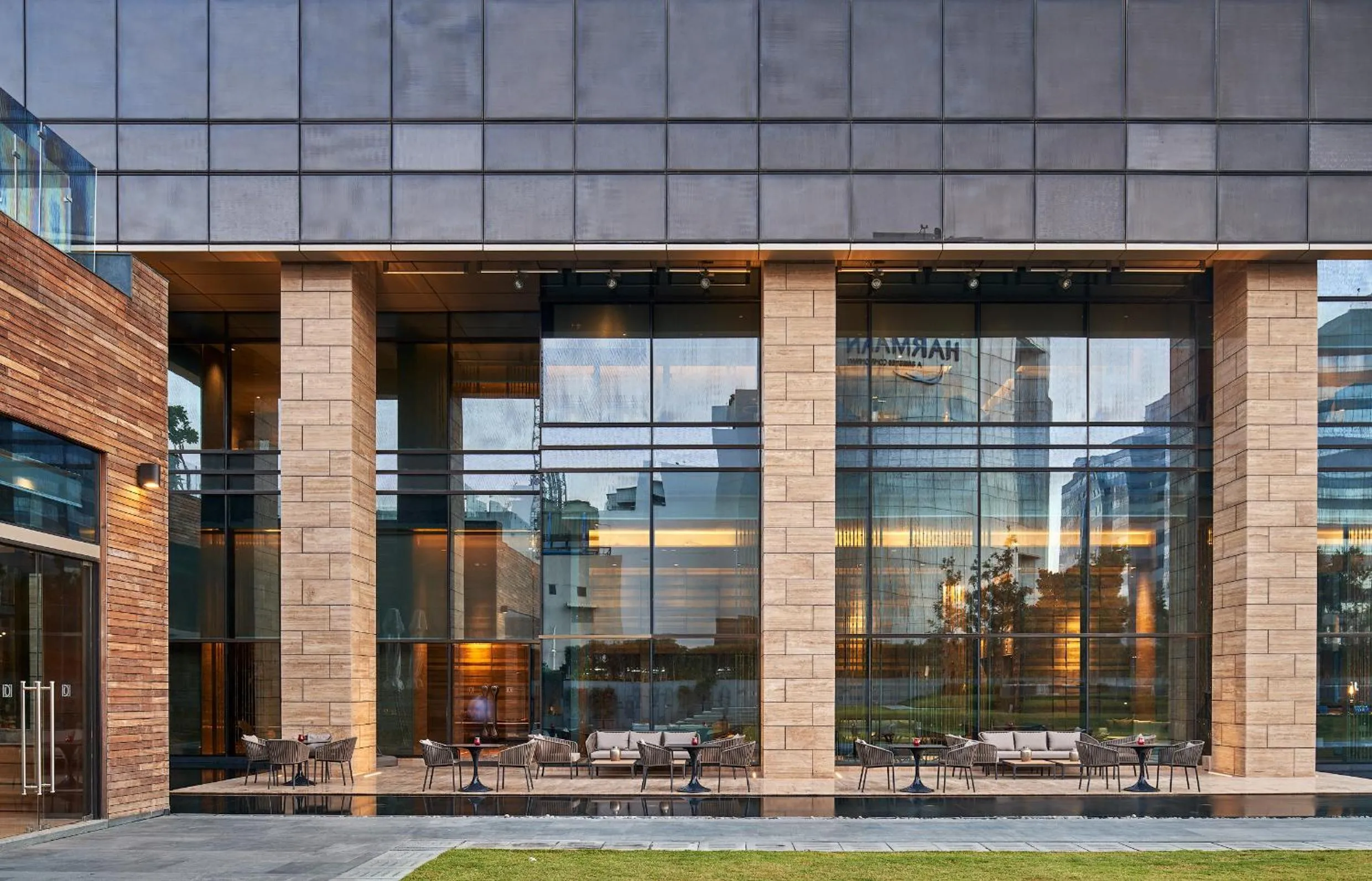 Facade/entrance in The Den, Bengaluru