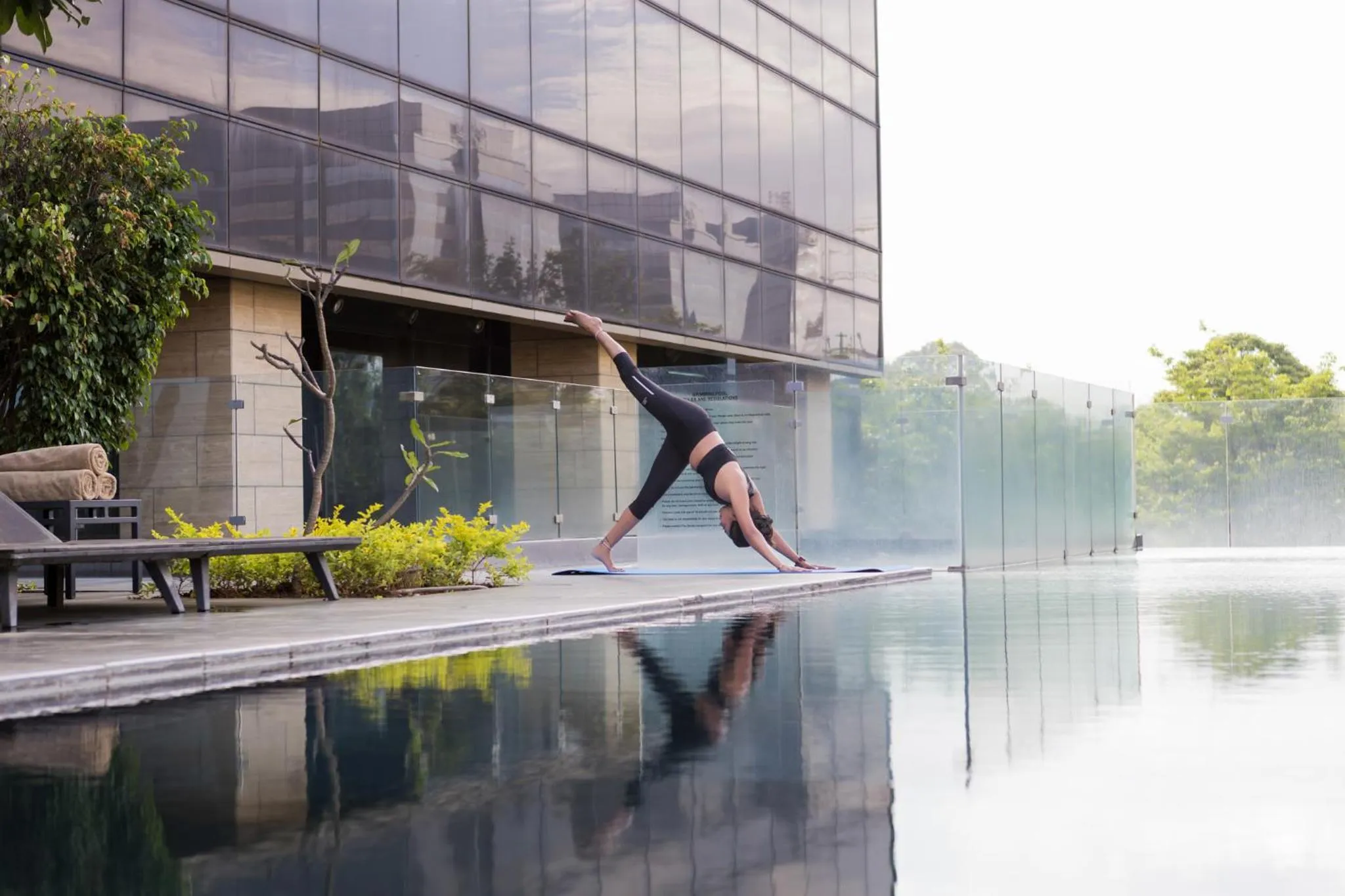 Swimming pool in The Den, Bengaluru