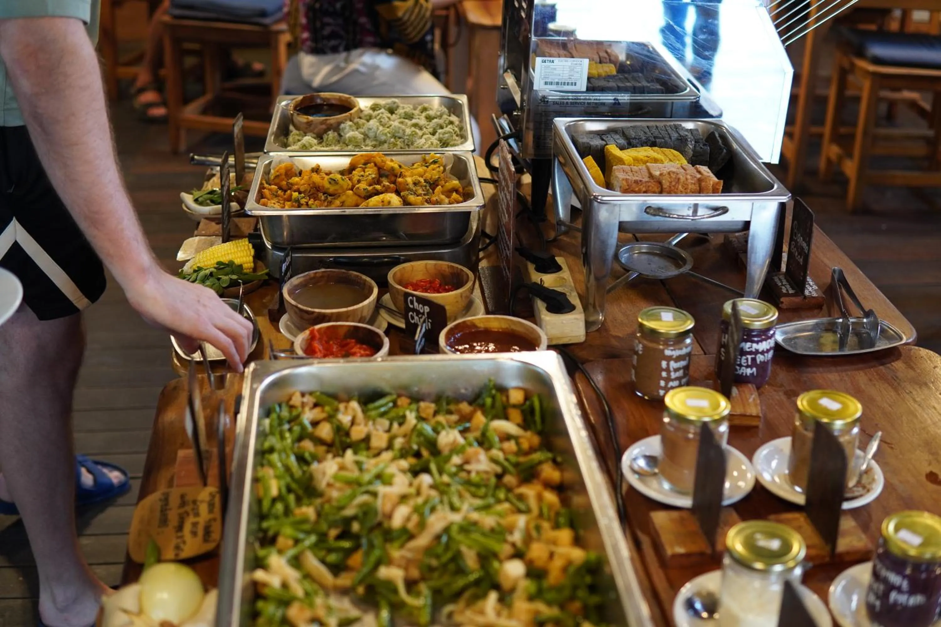 Food and drinks in Serenity Eco Guesthouse - CHSE certified