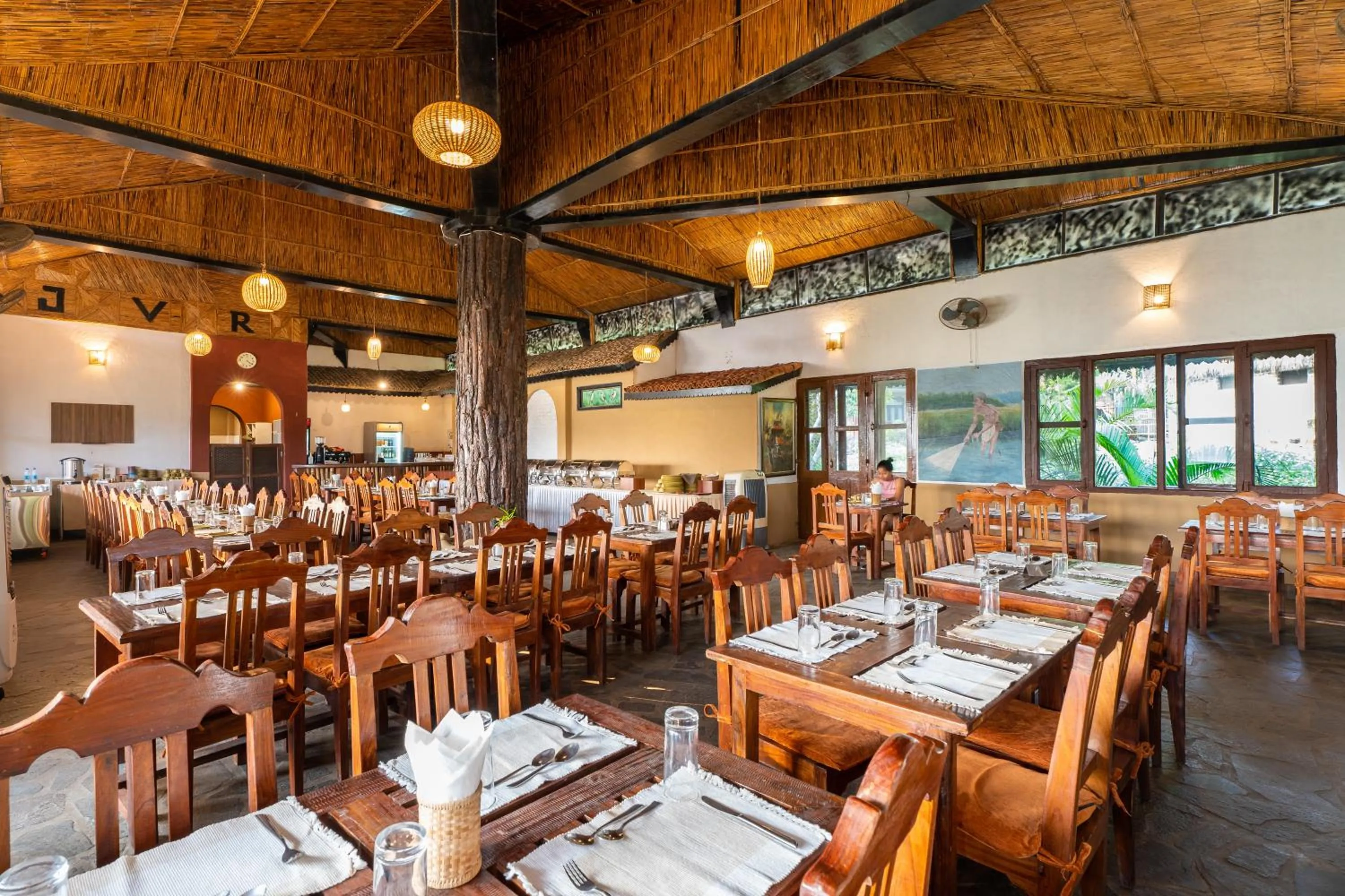 Restaurant/places to eat in Jungle Villa Resort - Near Chitwan National Park