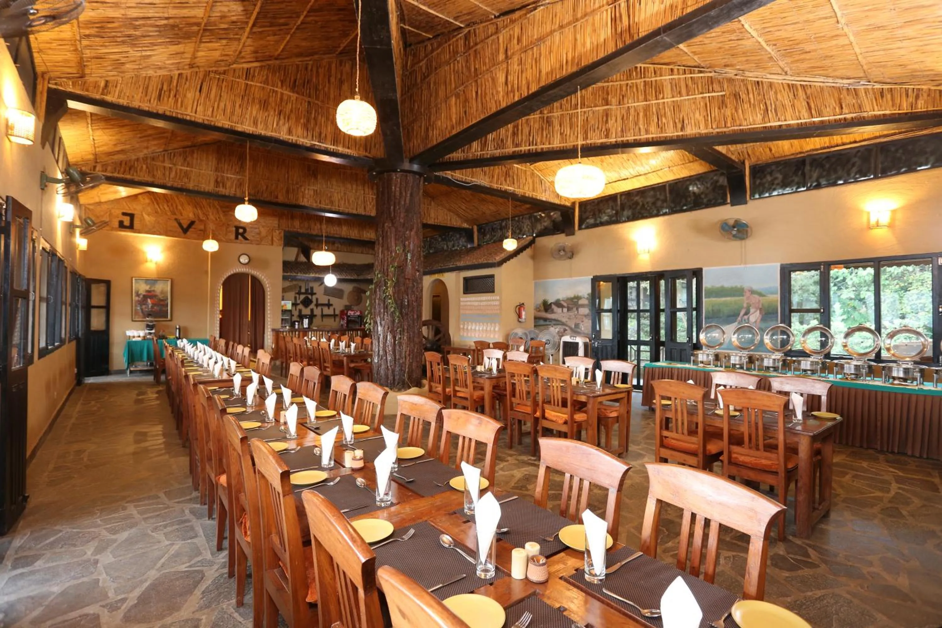 Restaurant/places to eat in Jungle Villa Resort - Near Chitwan National Park