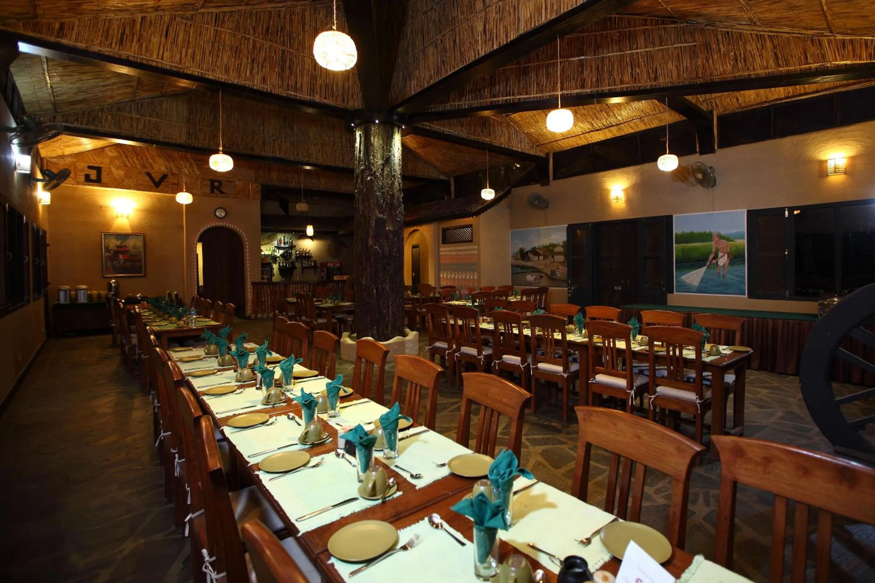 Restaurant/places to eat in Jungle Villa Resort - Near Chitwan National Park