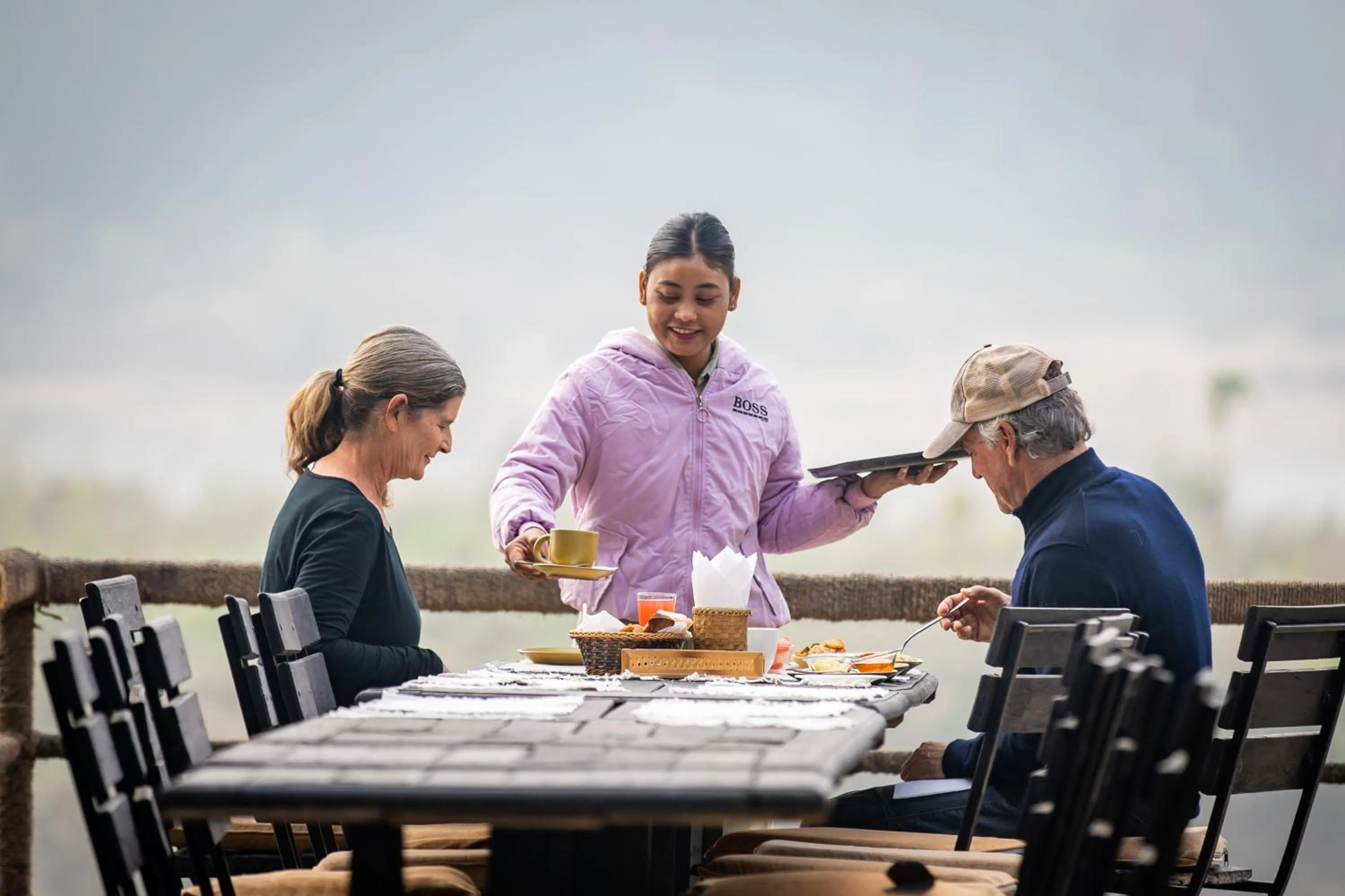 Restaurant/places to eat in Jungle Villa Resort - Near Chitwan National Park