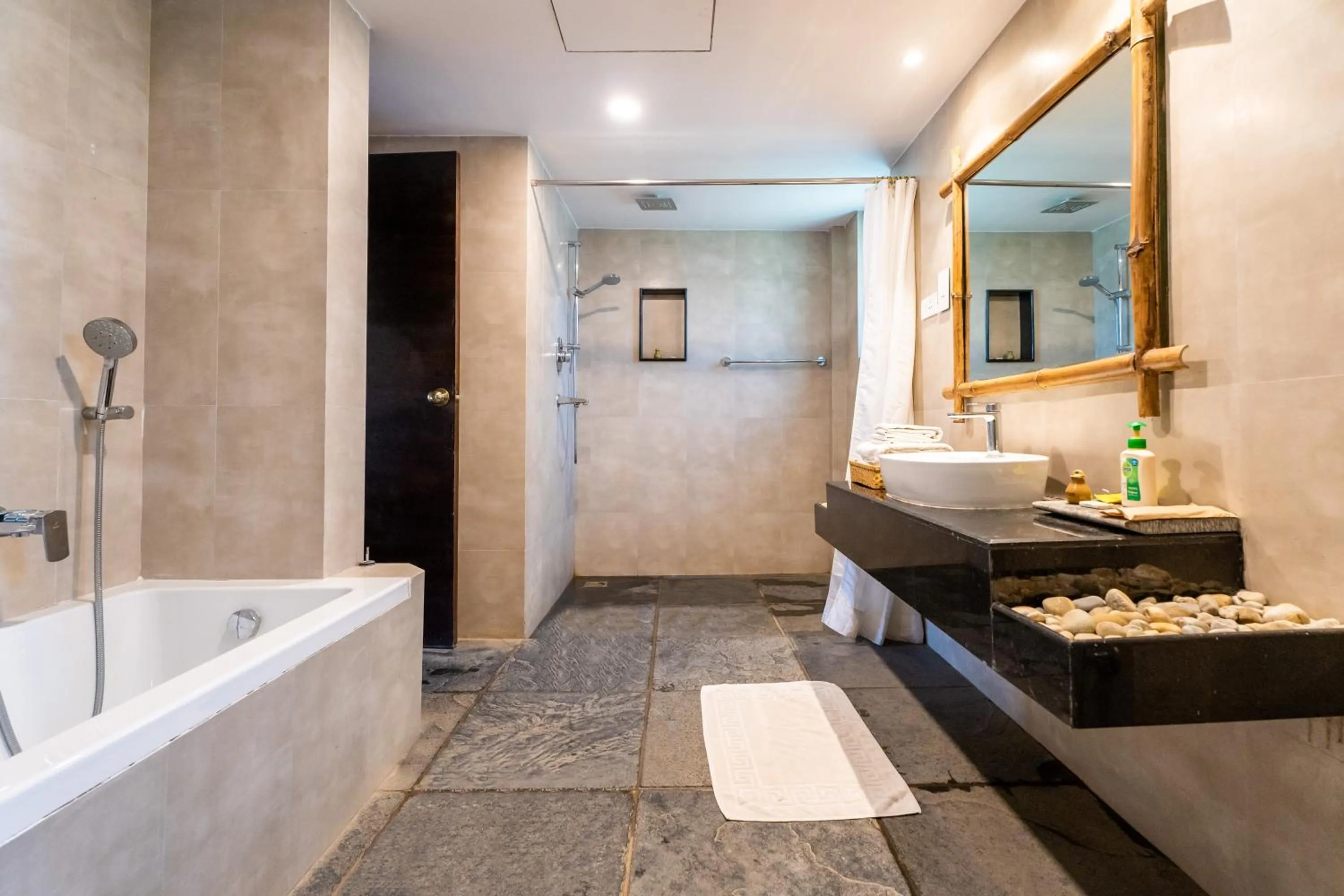 Bathroom in Jungle Villa Resort - Near Chitwan National Park