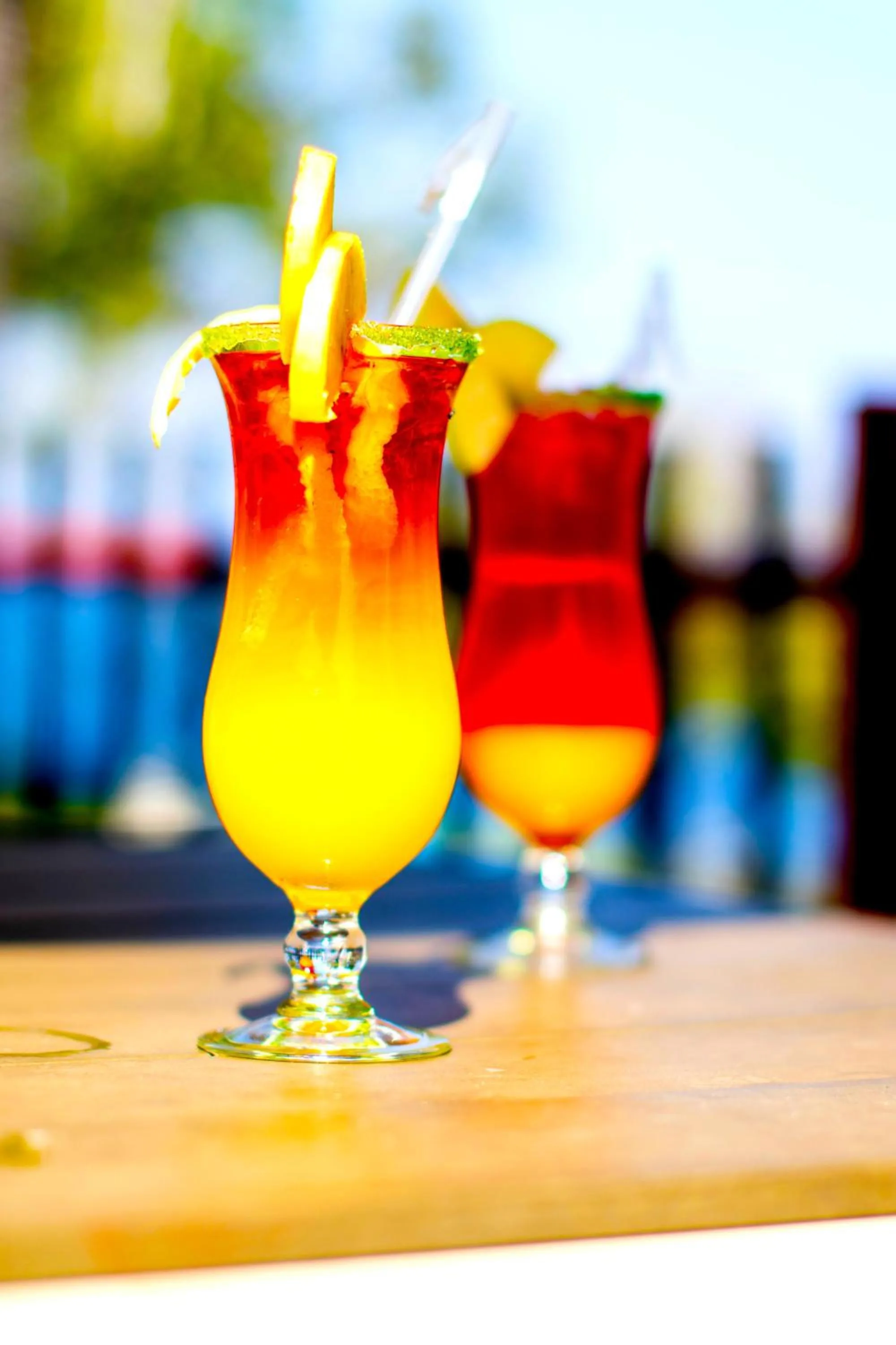 Alcoholic drinks in Caribbea Bay Resort