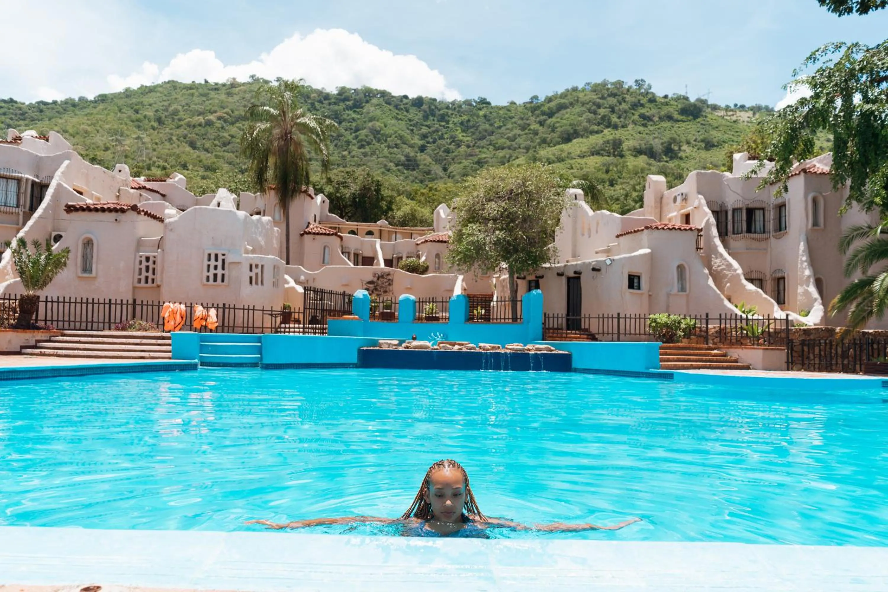 Swimming pool in Caribbea Bay Resort