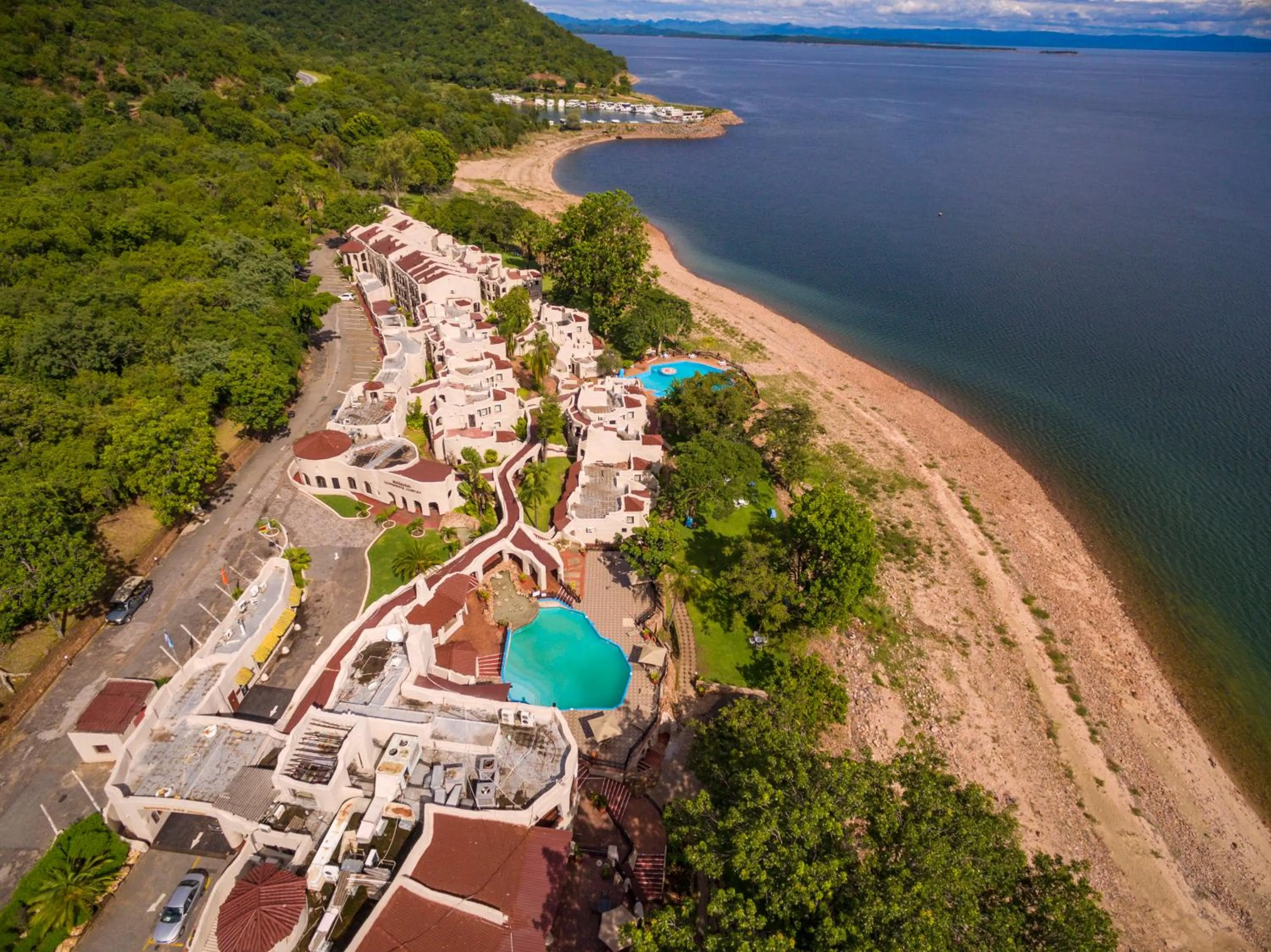Bird's eye view in Caribbea Bay Resort
