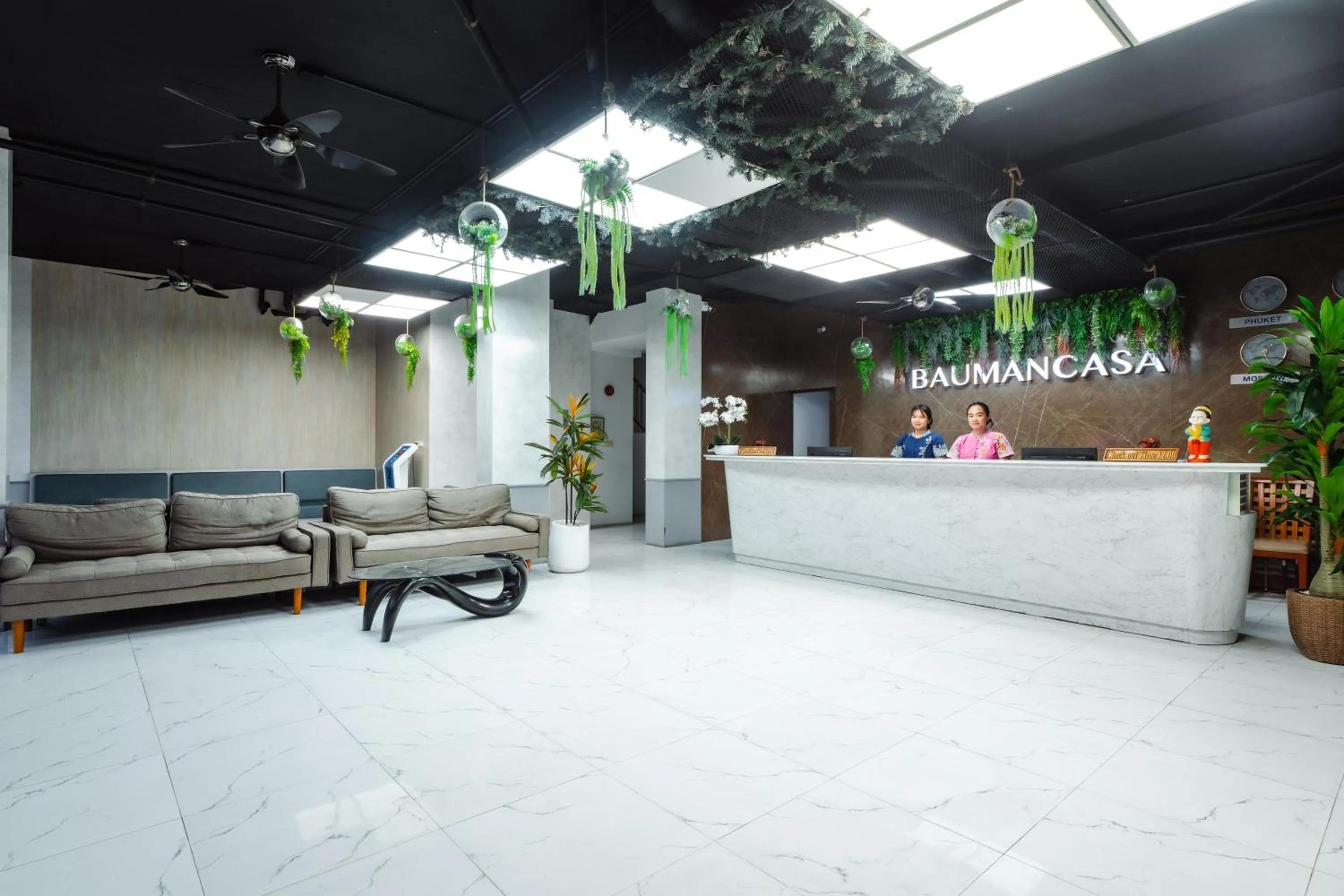 Lobby or reception in Baumancasa Beach Resort