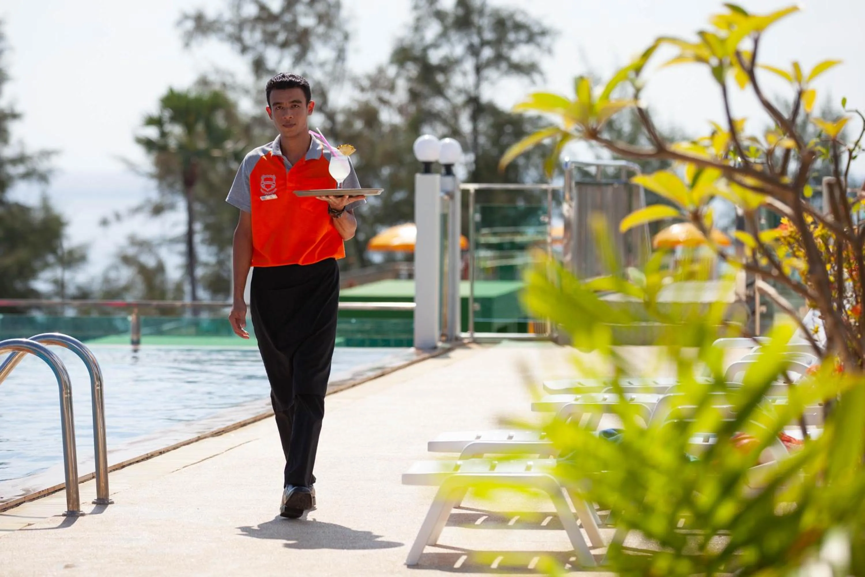 Swimming pool in Baumancasa Beach Resort