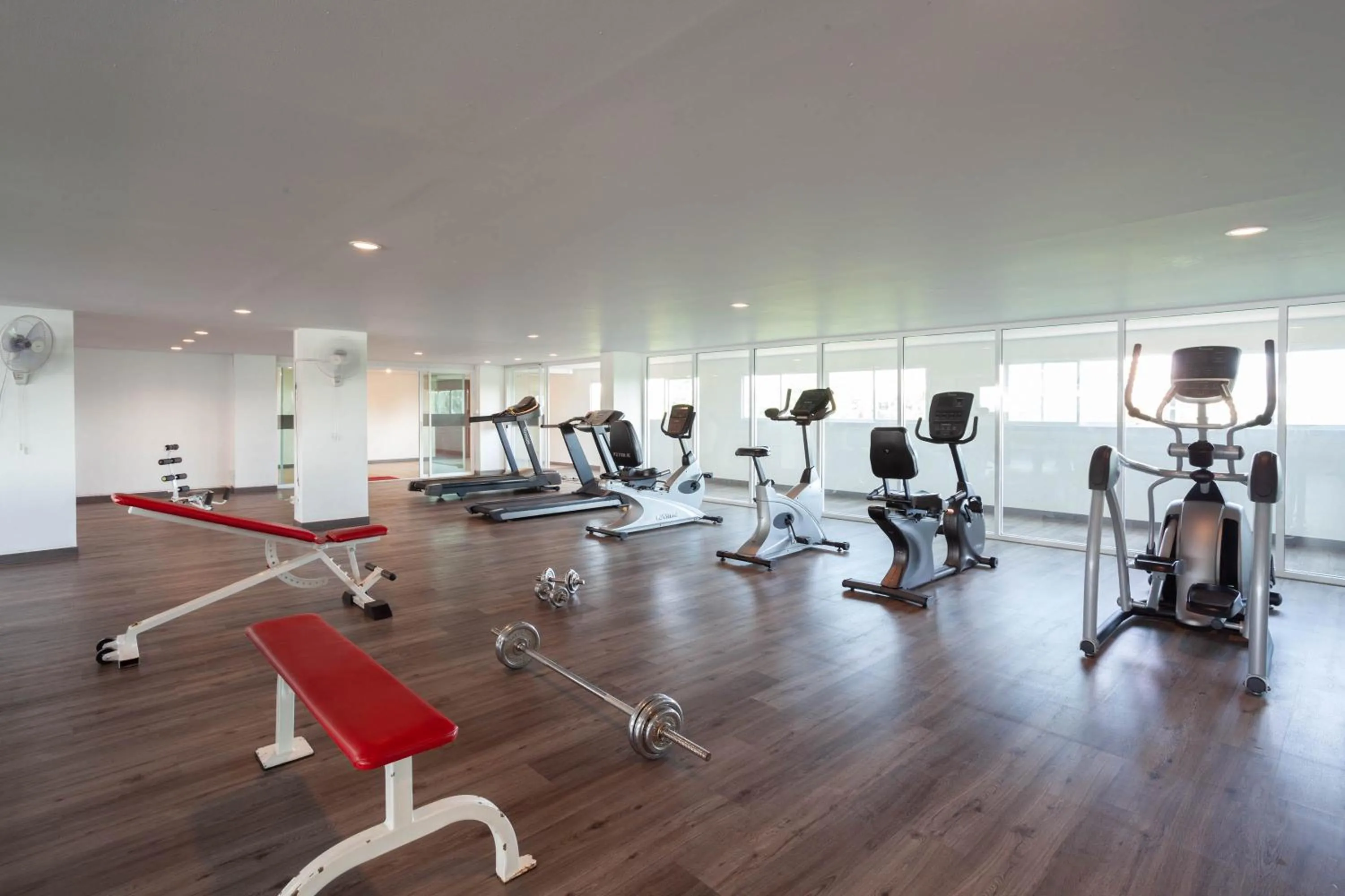 Fitness centre/facilities in Baumancasa Beach Resort
