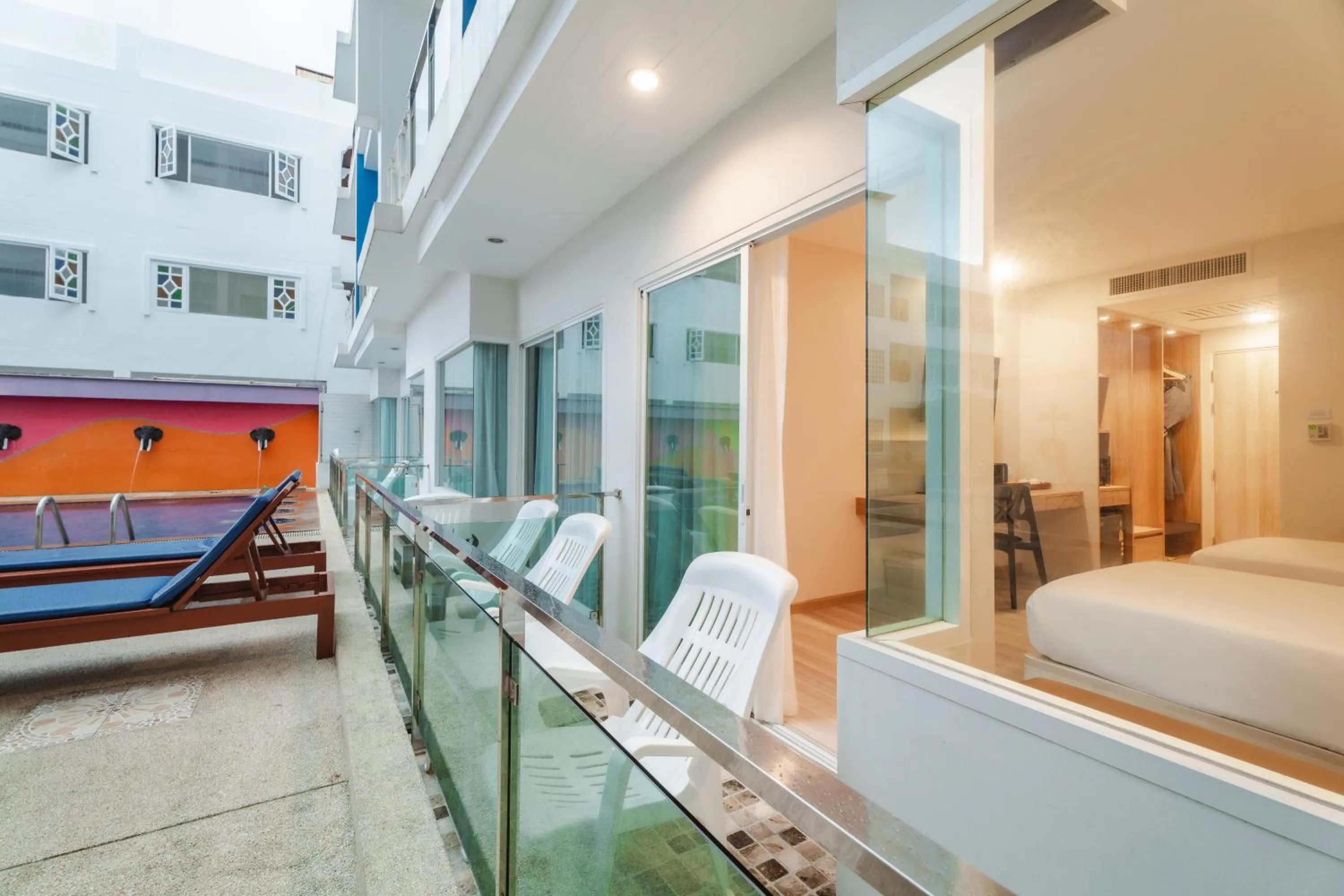 sunbed, Bed in Baumancasa Beach Resort