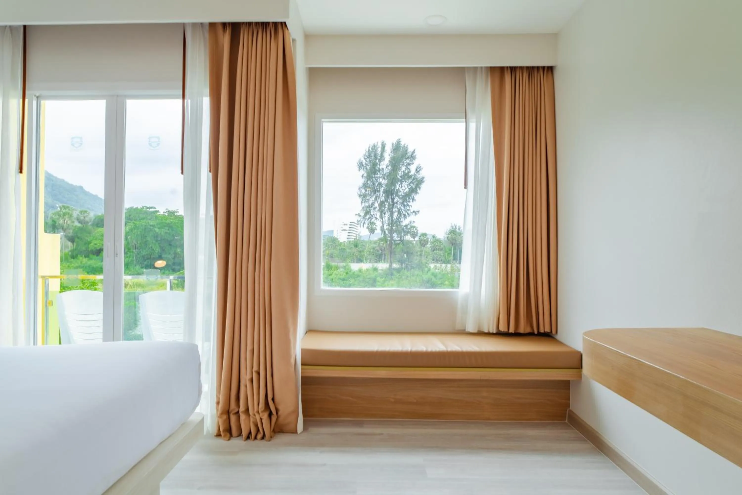 Decorative detail, Bed in Baumancasa Beach Resort