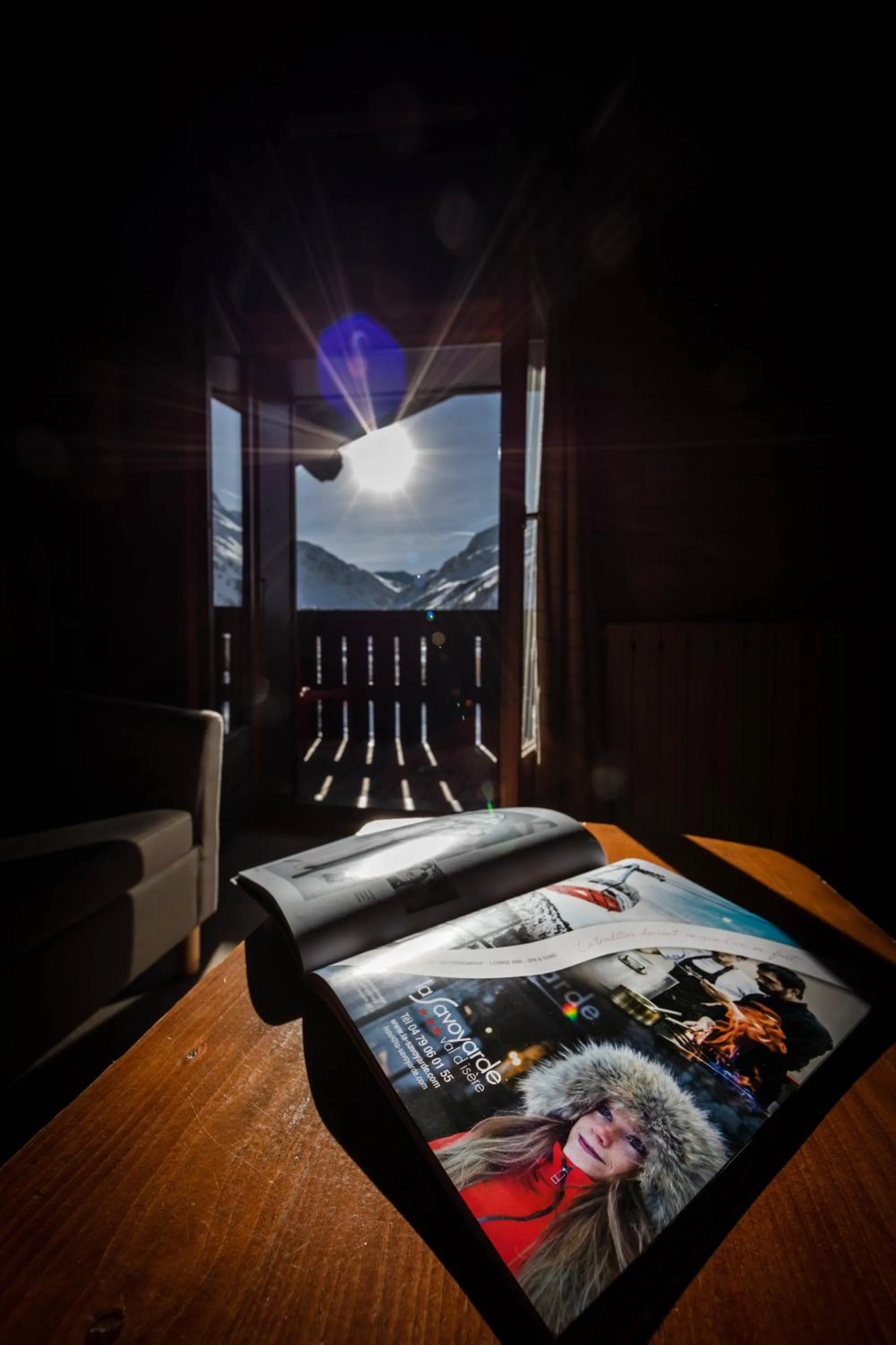 View (from property/room), Bed in La Savoyarde