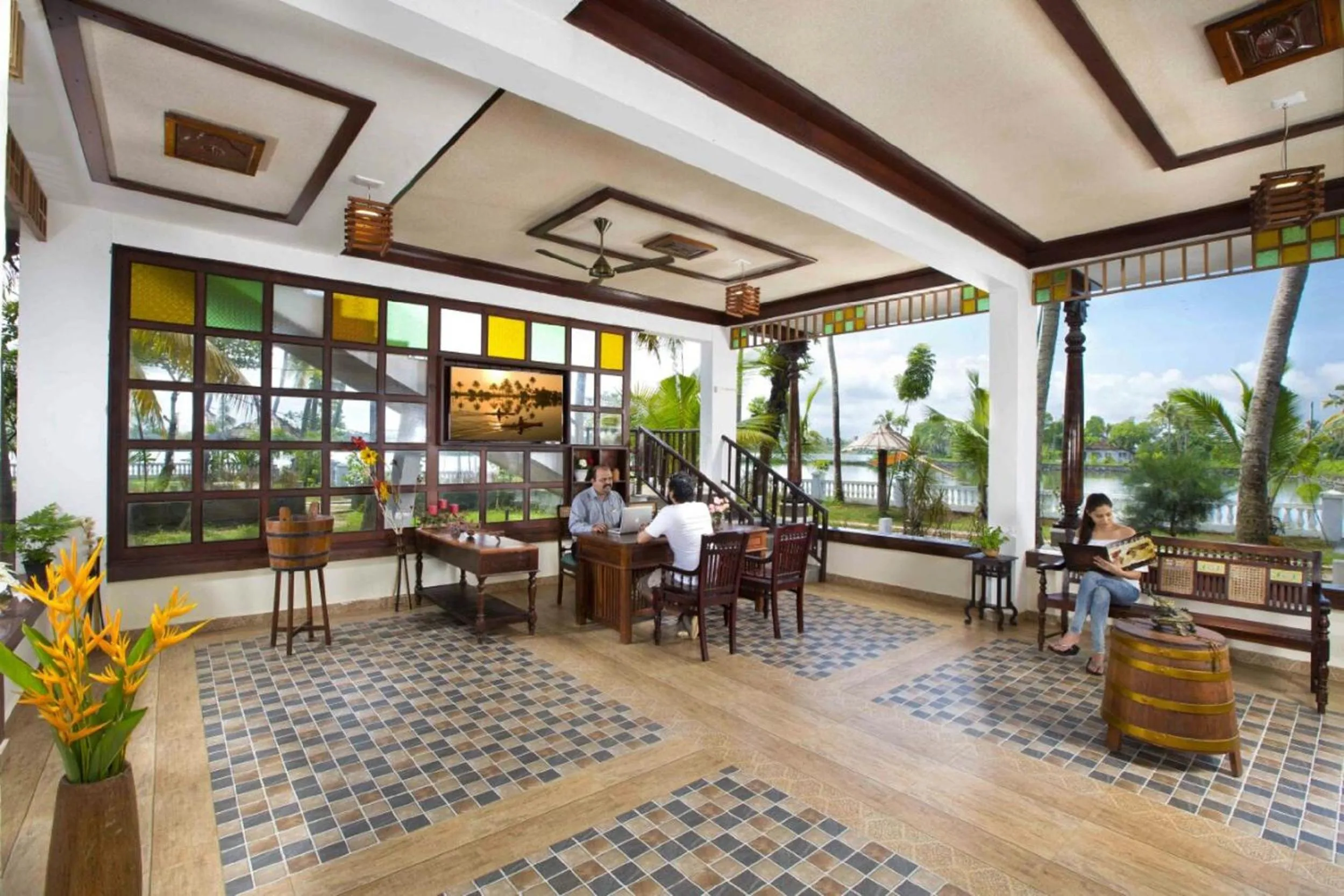 Lobby or reception in Indriya Sands