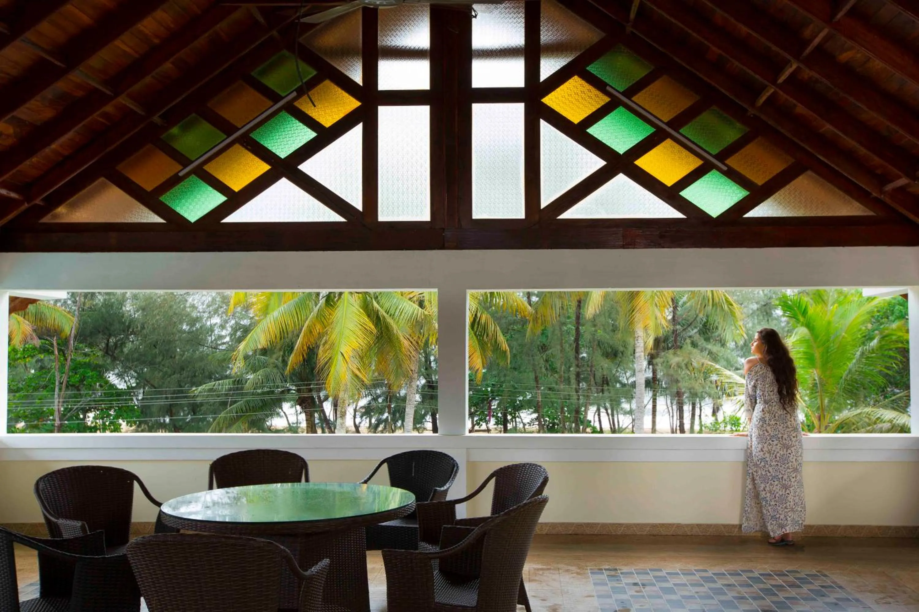 Lake view in Indriya Sands