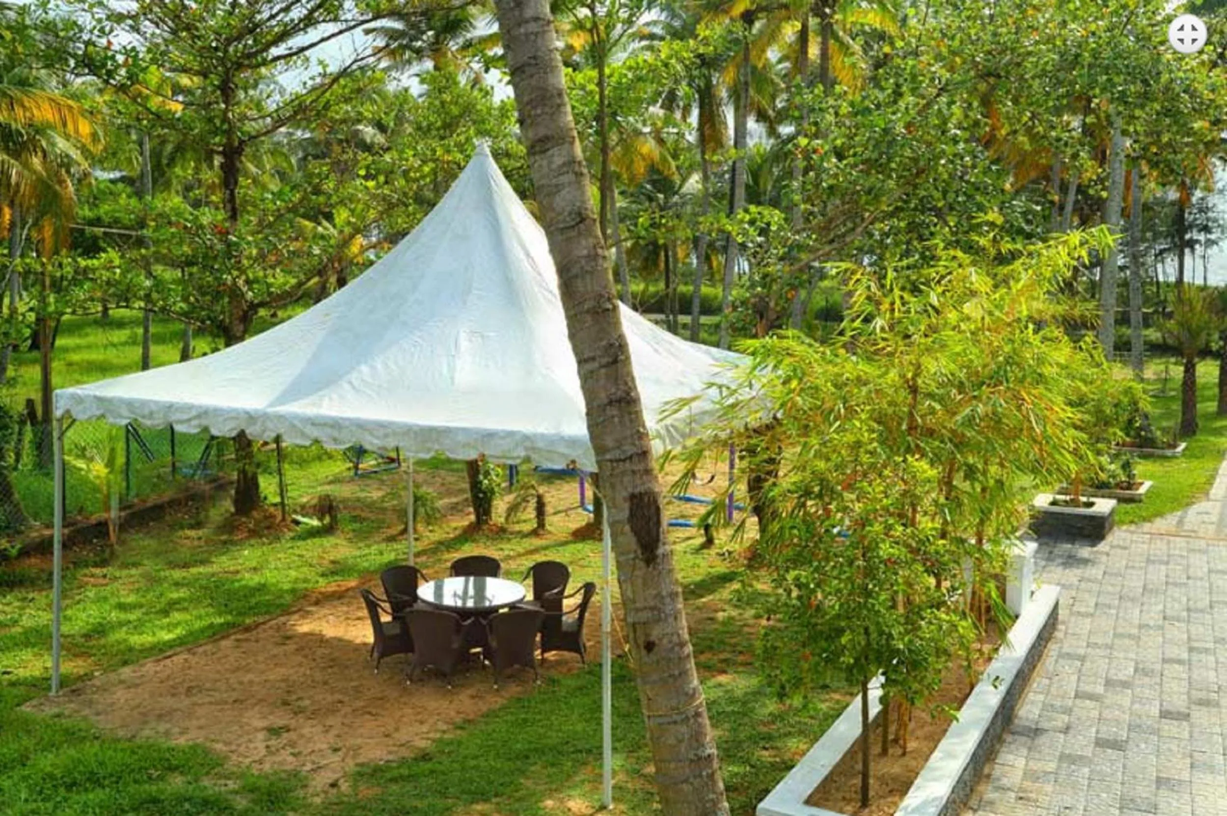 Patio in Indriya Sands