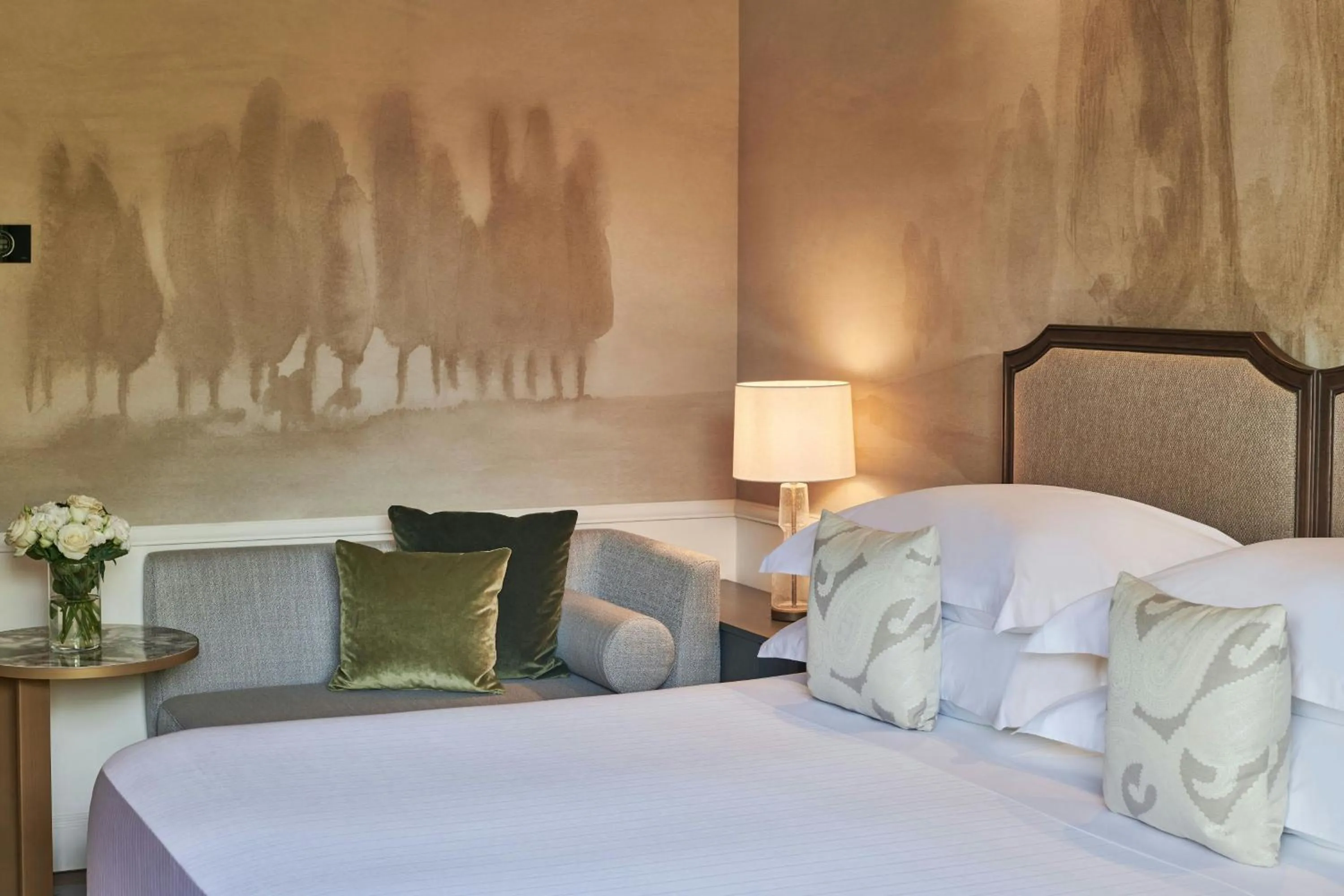 Bedroom, Bed in Grotta Giusti Thermal Spa Resort Tuscany, Autograph Collection