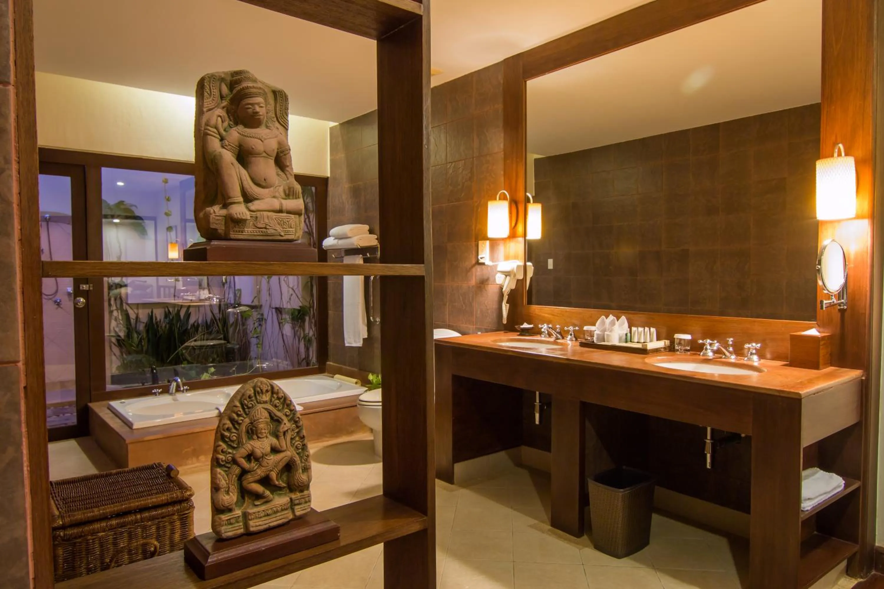 Bathroom, Bed in Palace Residence & Villa Siem Reap