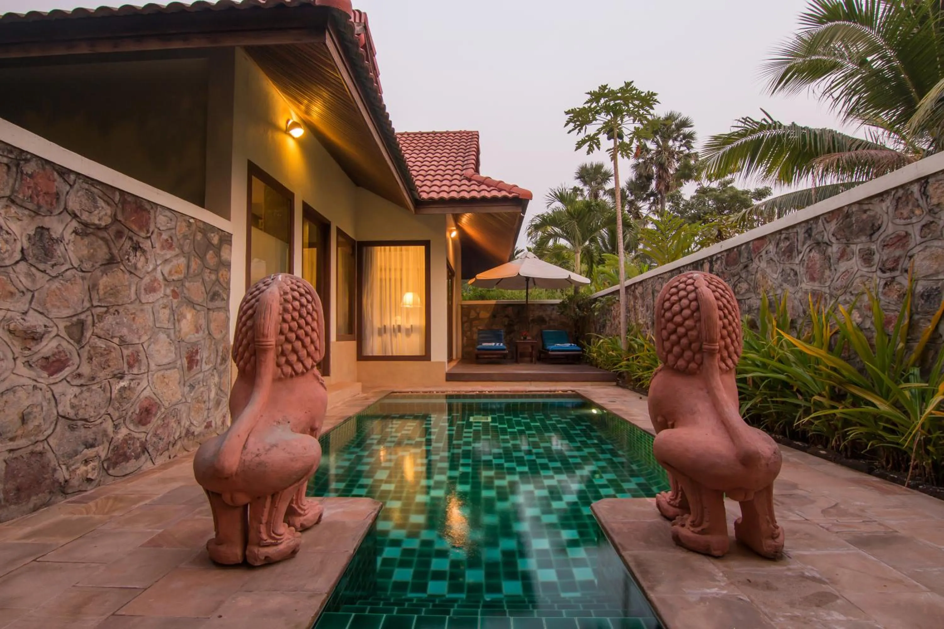 Swimming pool in Palace Residence & Villa Siem Reap