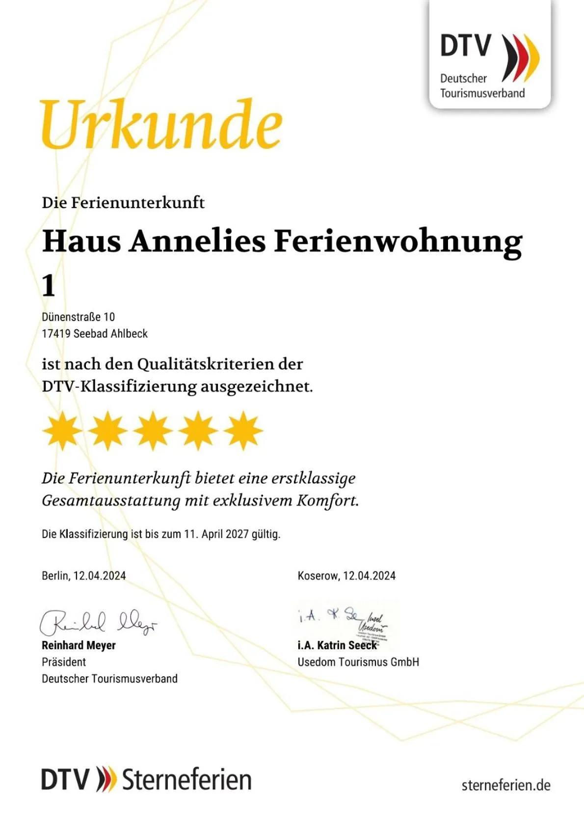 Villa Annelies Wohnung 1