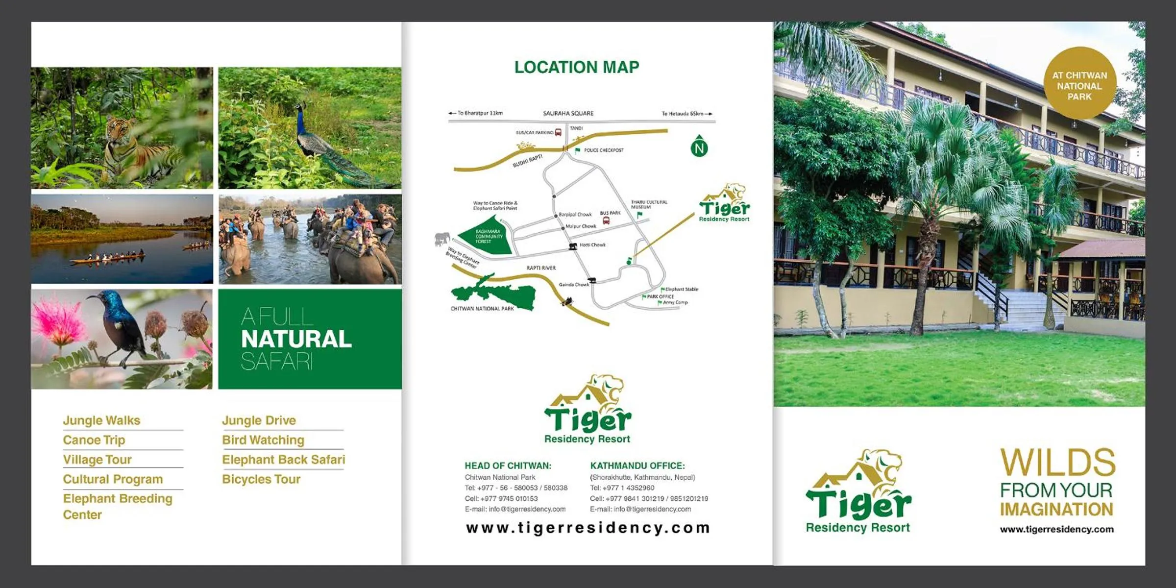 On site in Tiger Residency Resort