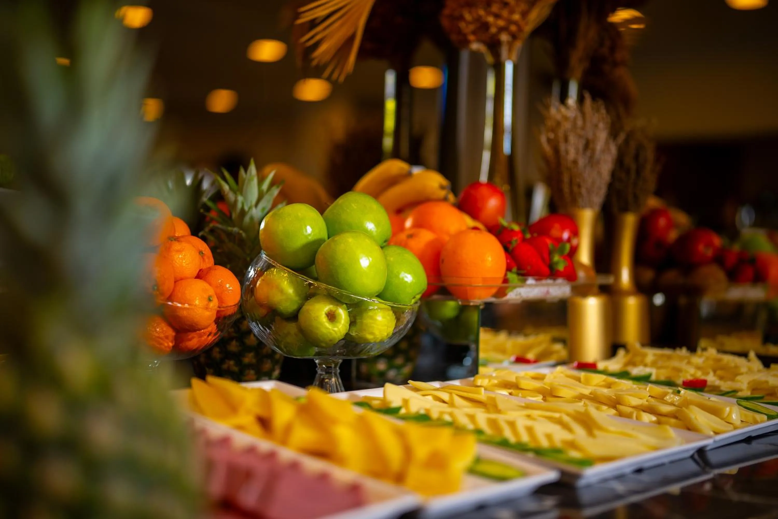 Buffet breakfast in Mari Suites Hotel