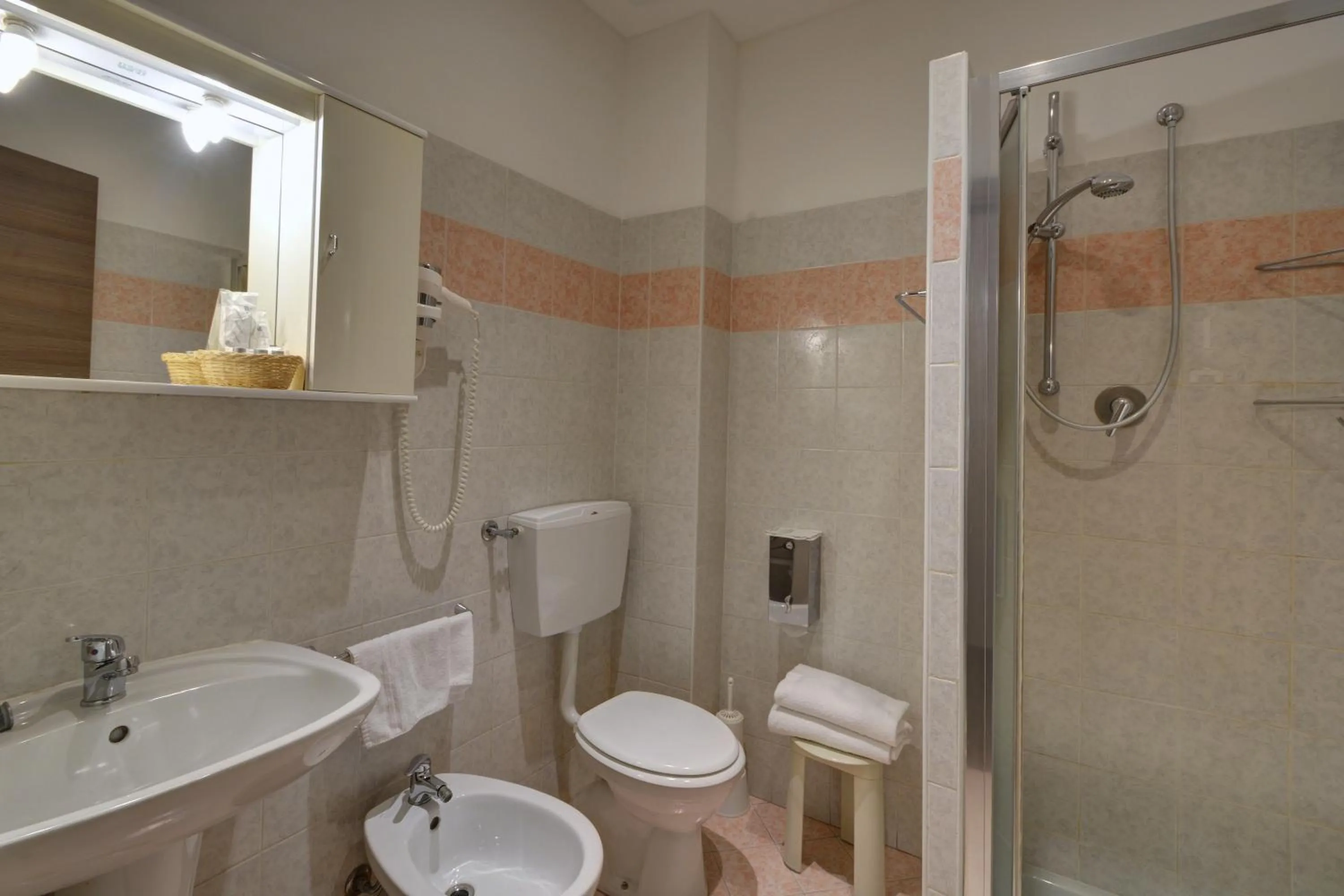 Bathroom in Hotel Universo