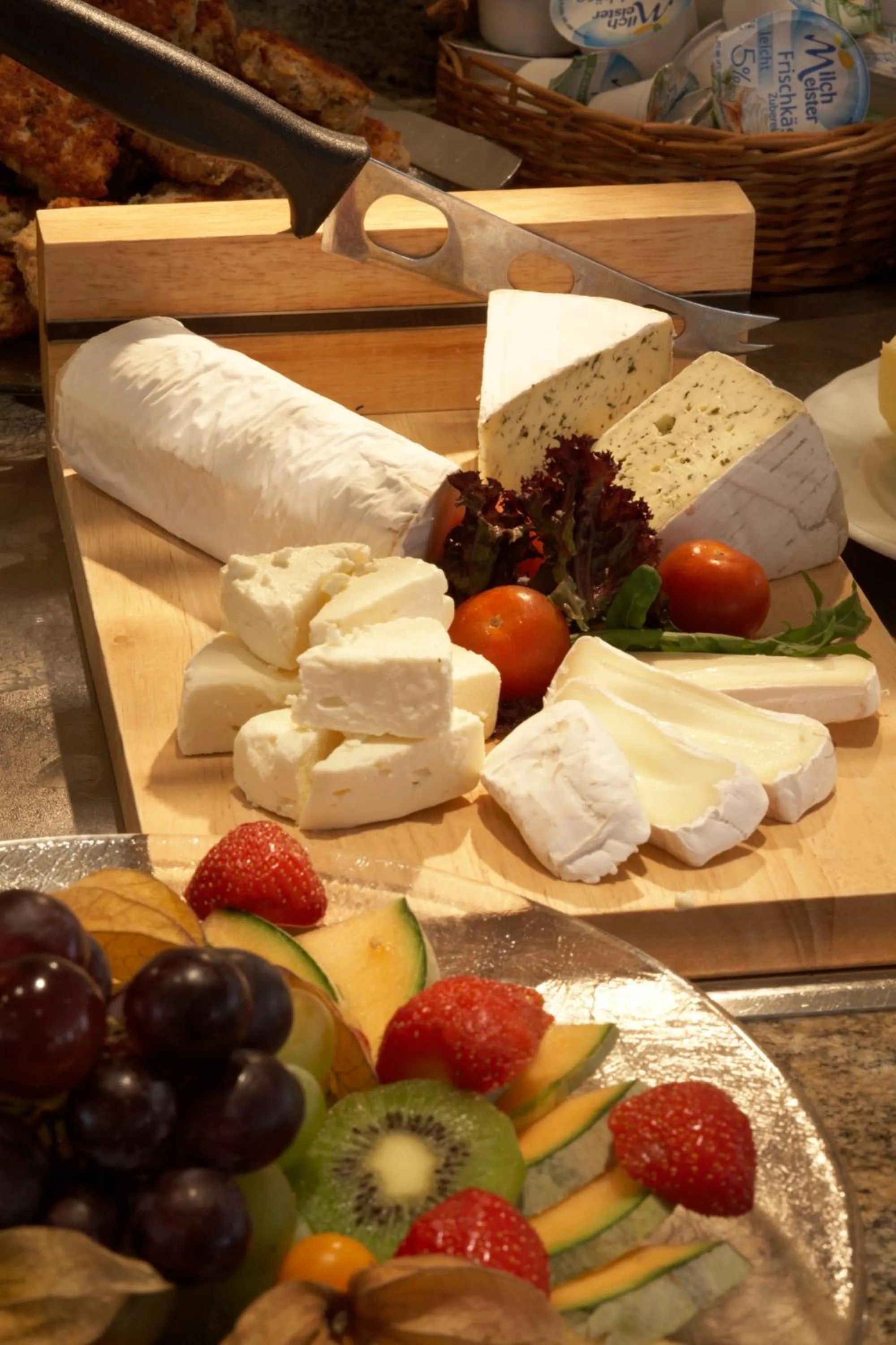 Buffet breakfast in Hotel Erholung