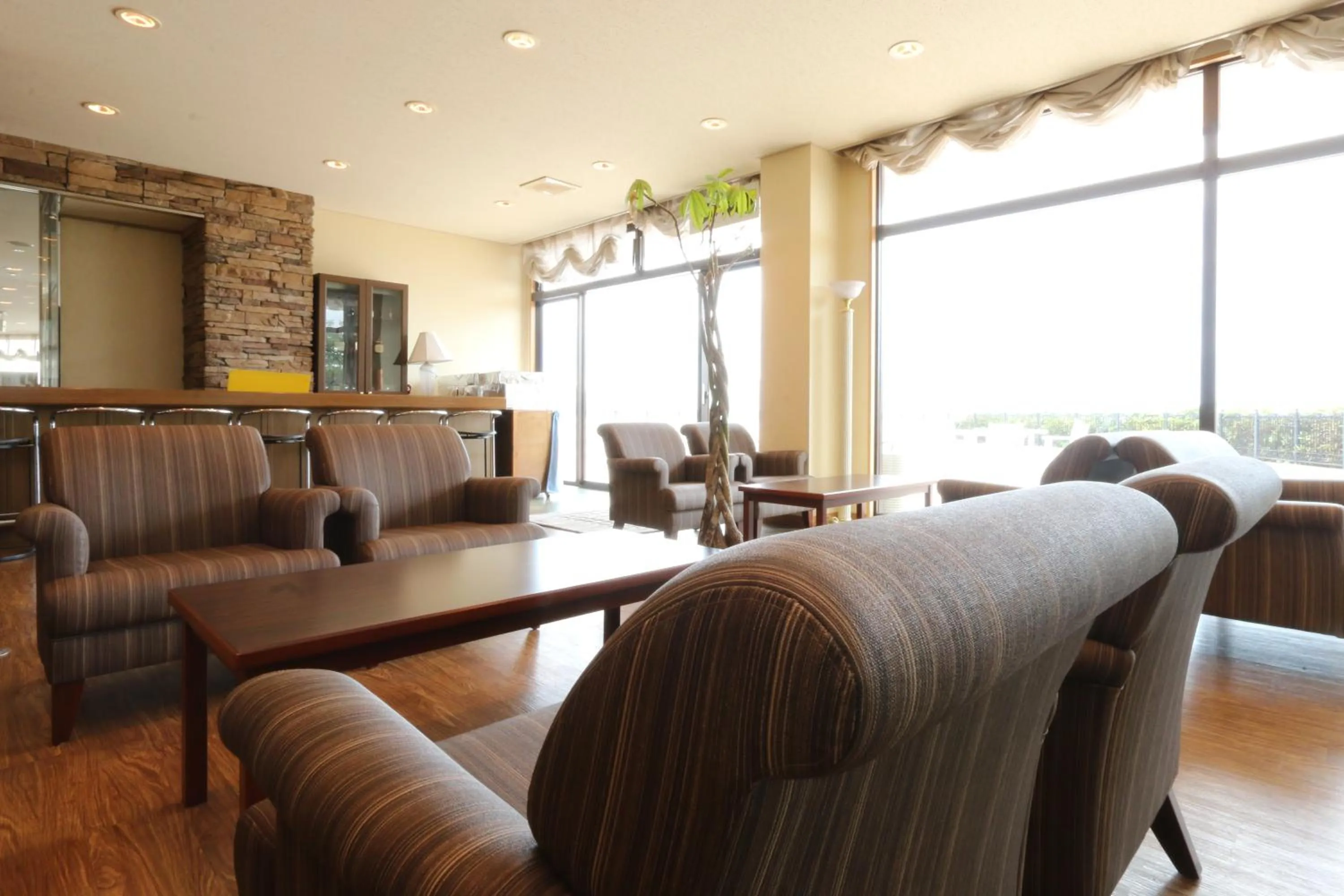 Communal lounge/ TV room in Tsushima Grand Hotel