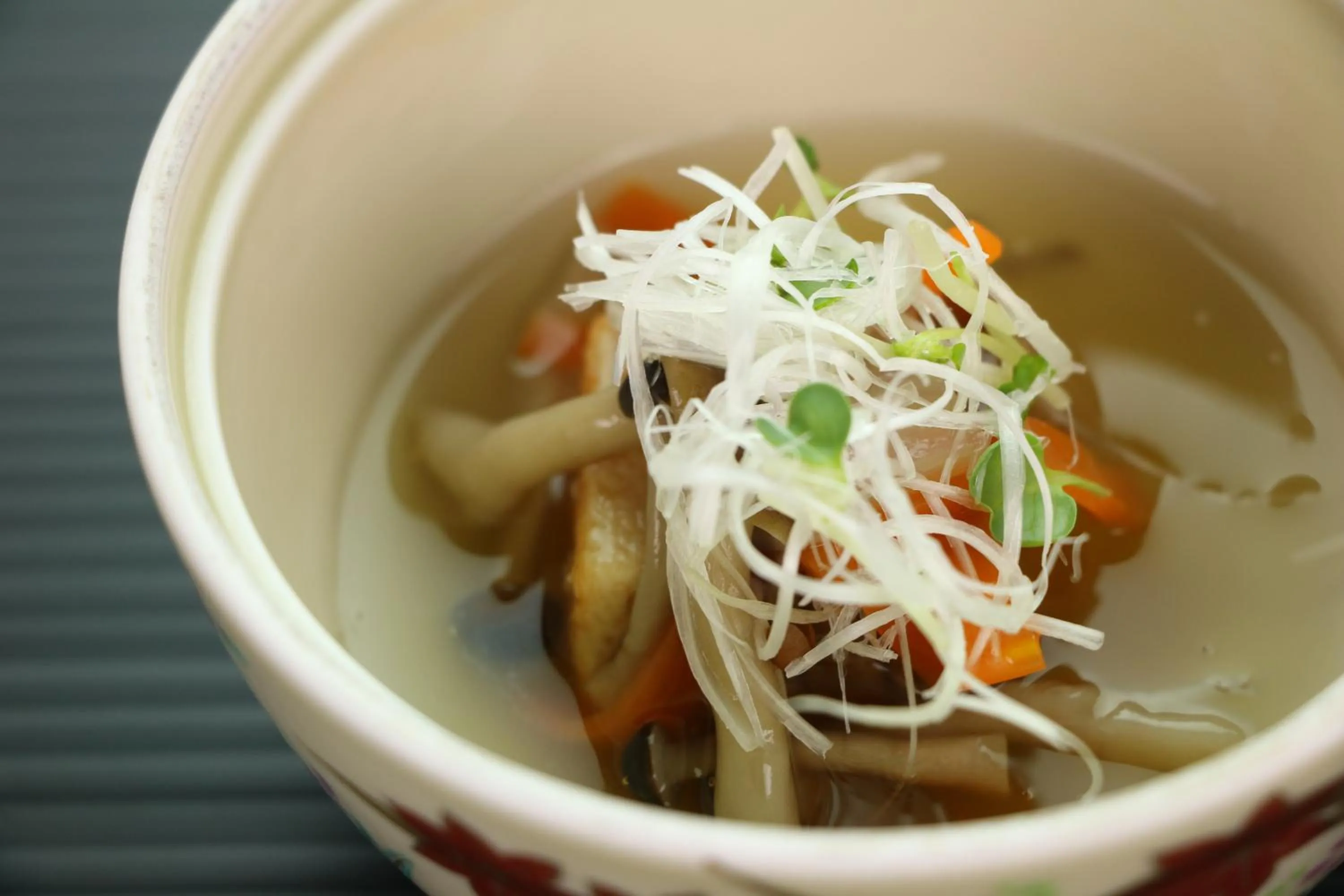 Food close-up in Tsushima Grand Hotel