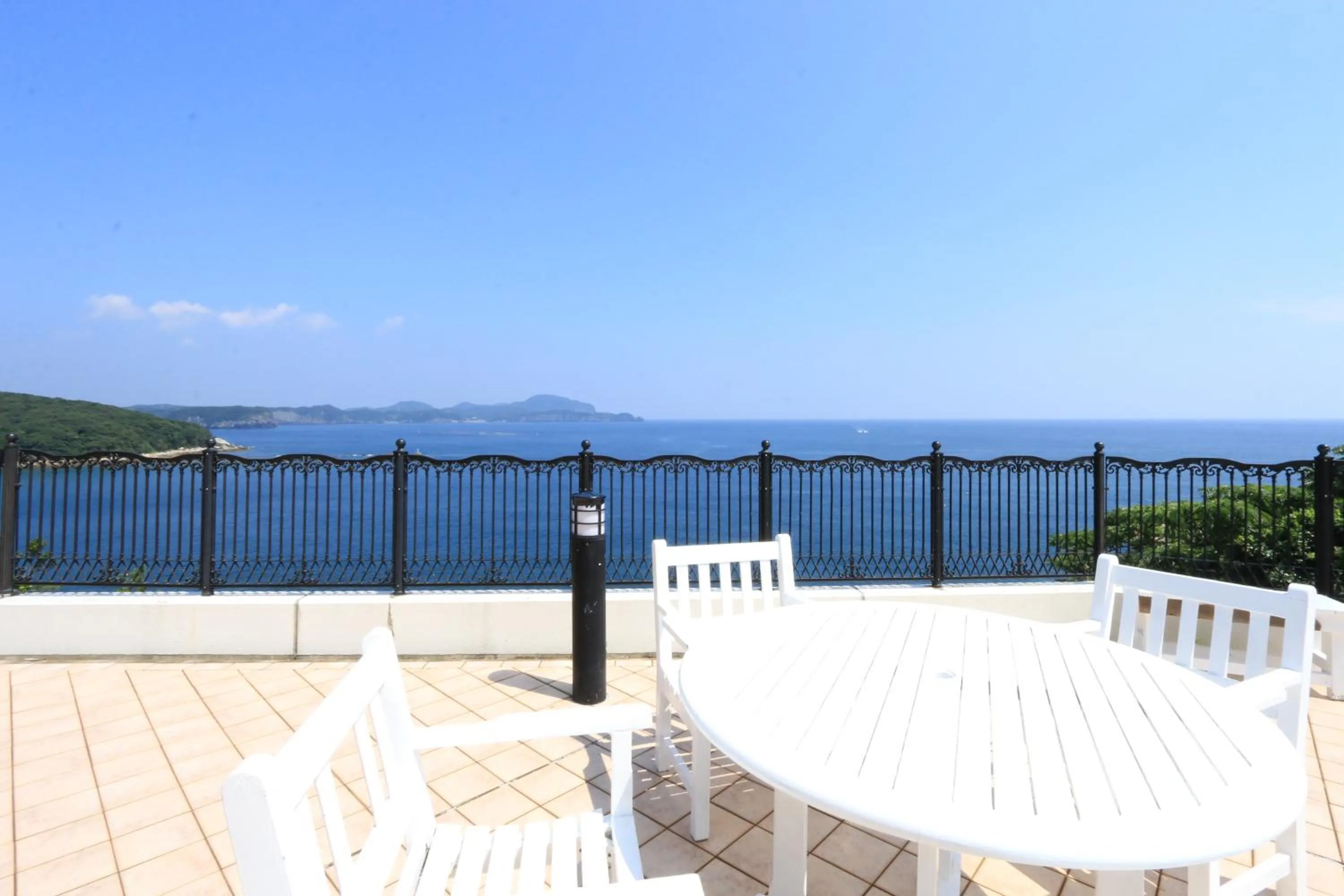 Balcony/Terrace in Tsushima Grand Hotel