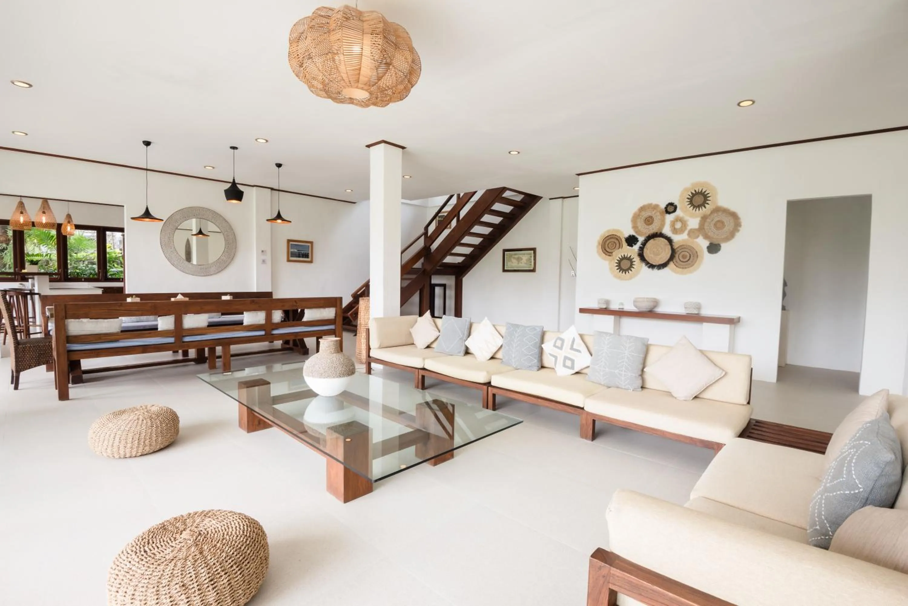 Living room in Dream View Villa