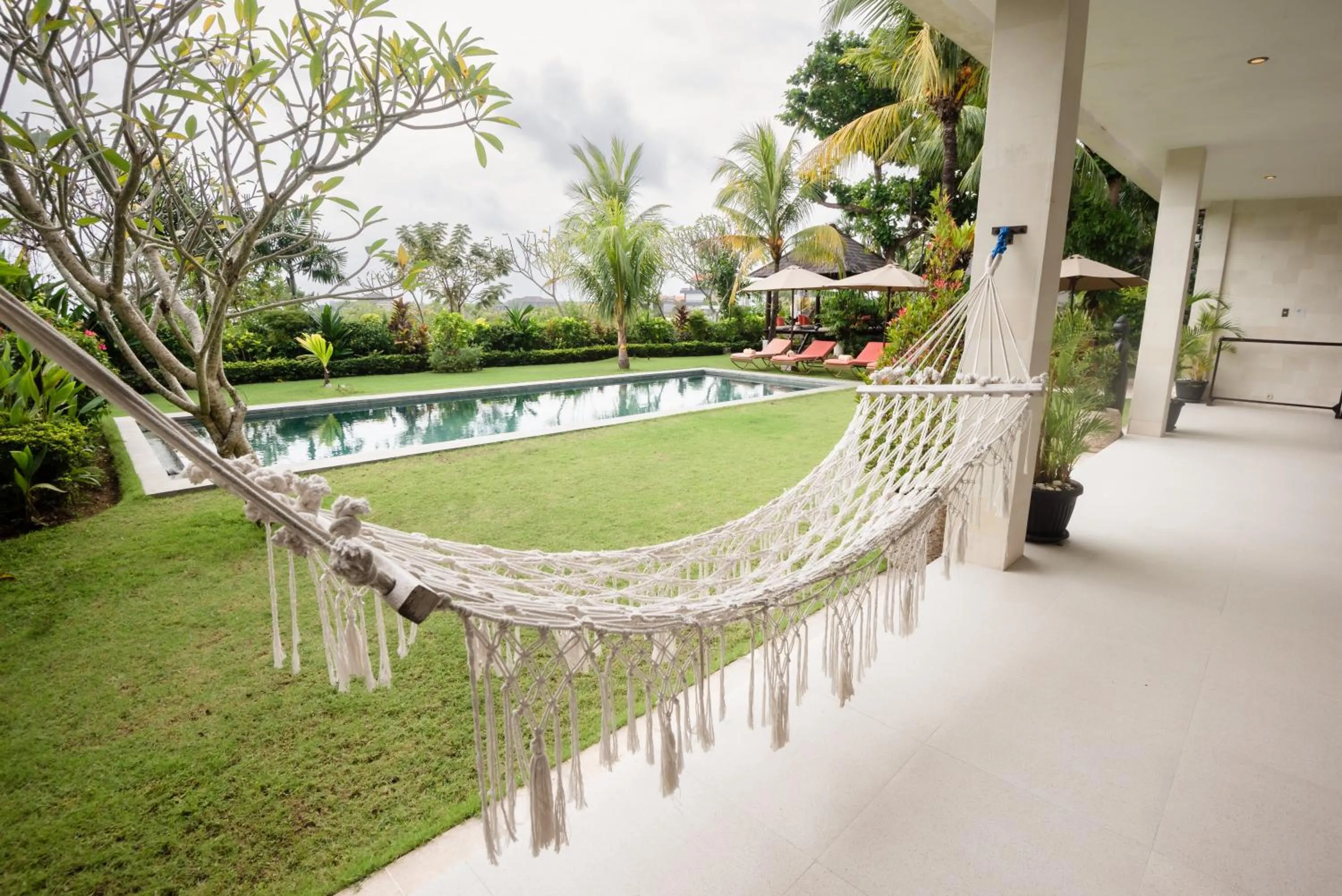 Swimming pool in Dream View Villa