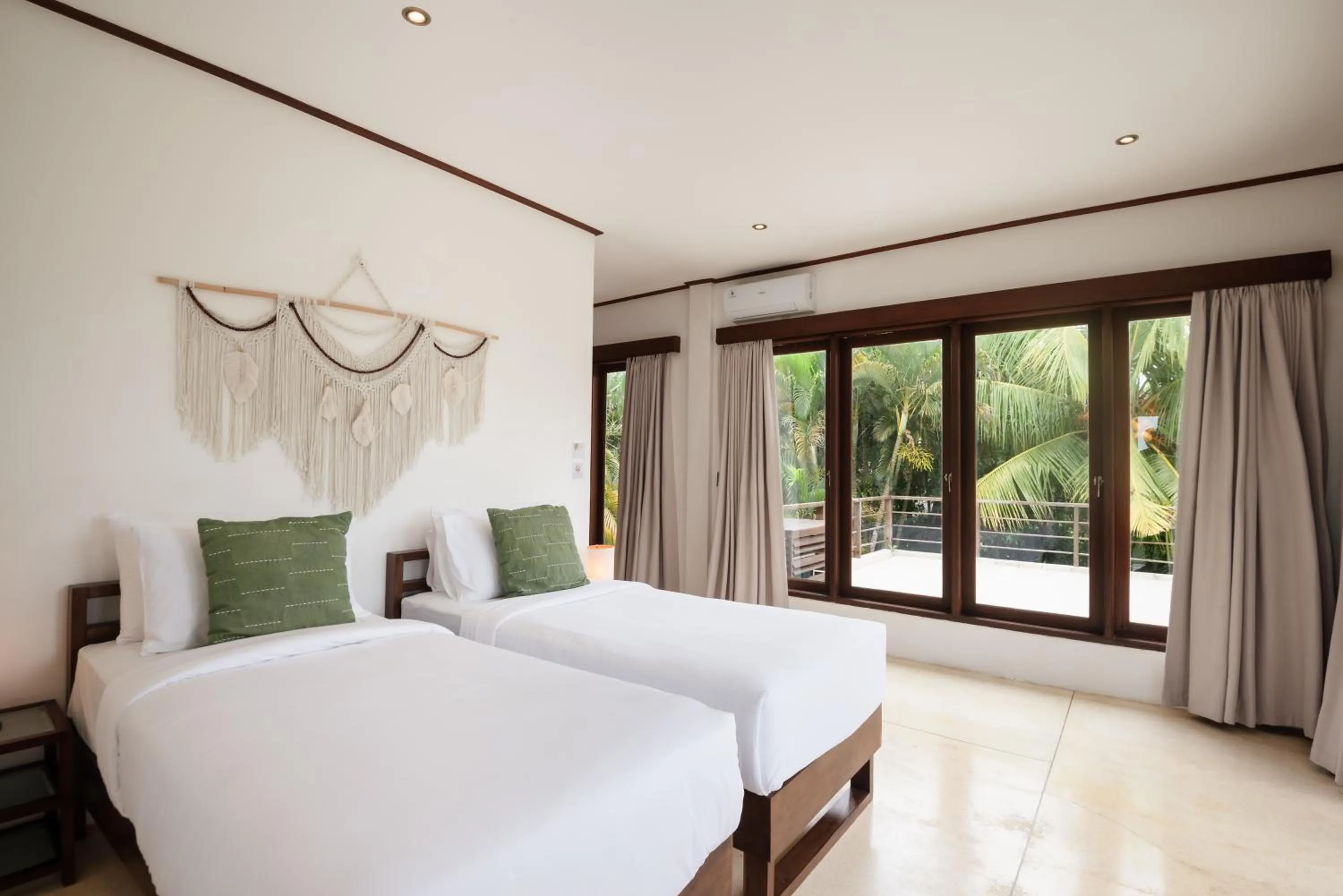 Bed in Dream View Villa