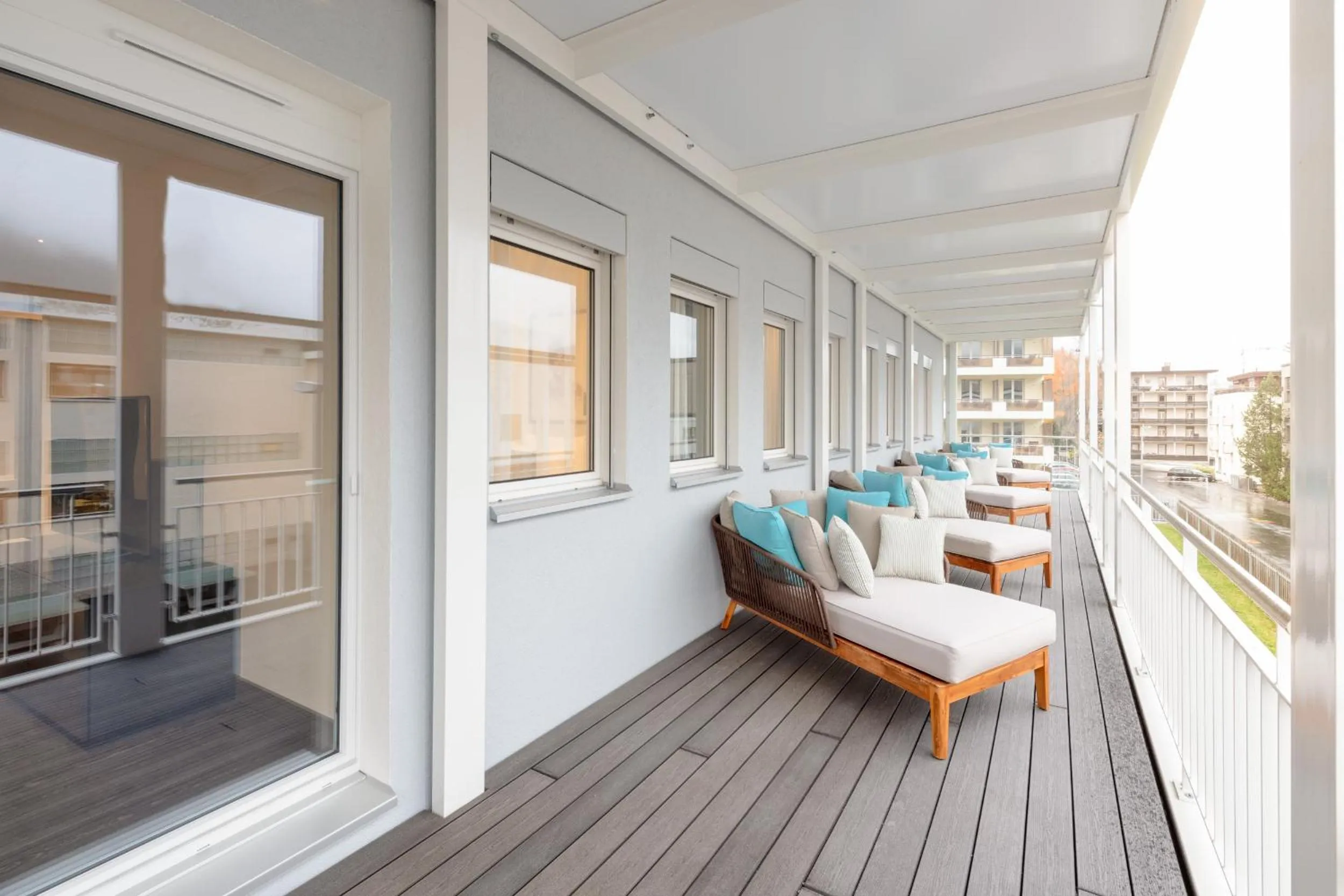 Balcony/Terrace in Hard Rock Hotel Davos